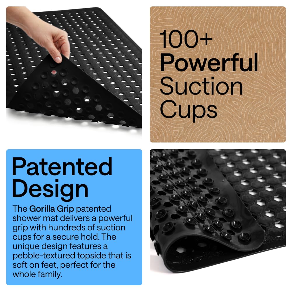 Patented Square Shower Stall Mat
