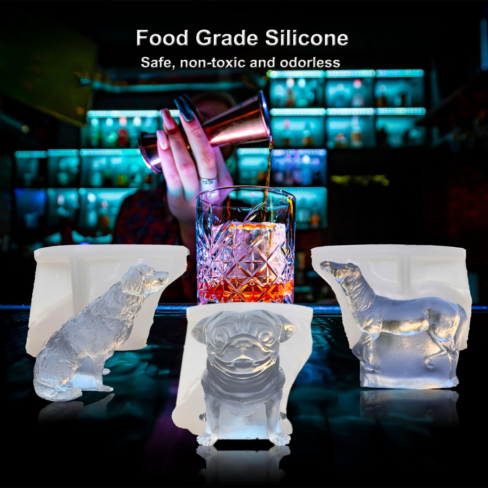 3D Horse Ice Cube Trays (2 Count)