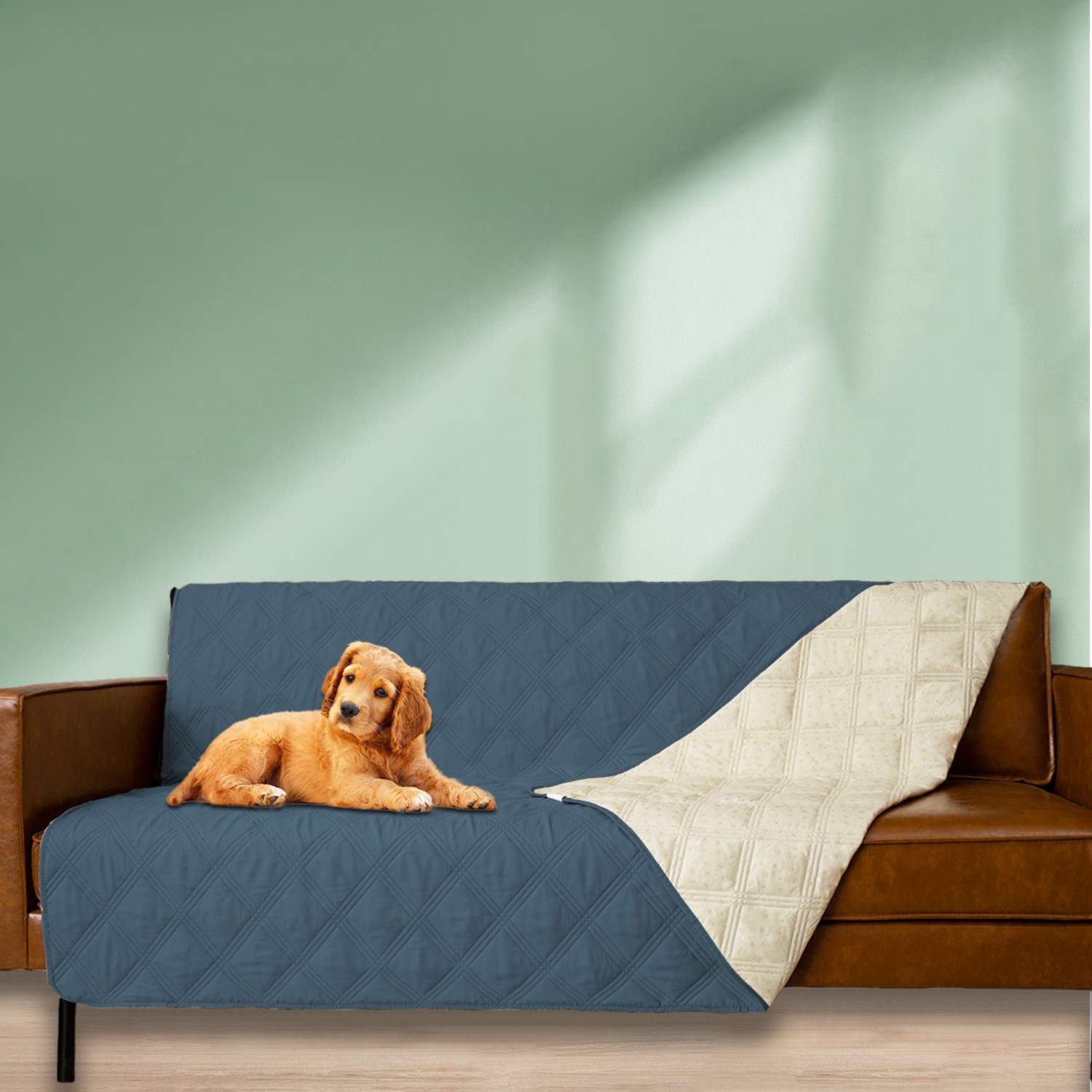 Waterproof Dog Bed Cover Pet Blanket with Anti