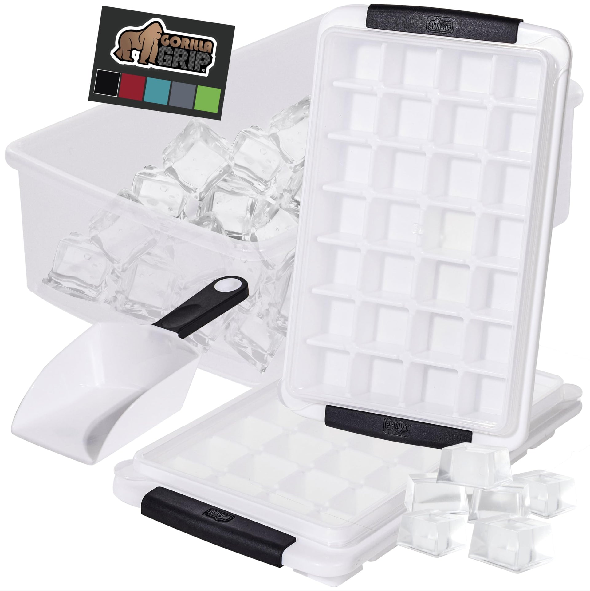 BPA Free Easy Release Ice Cube Tray for Freezer