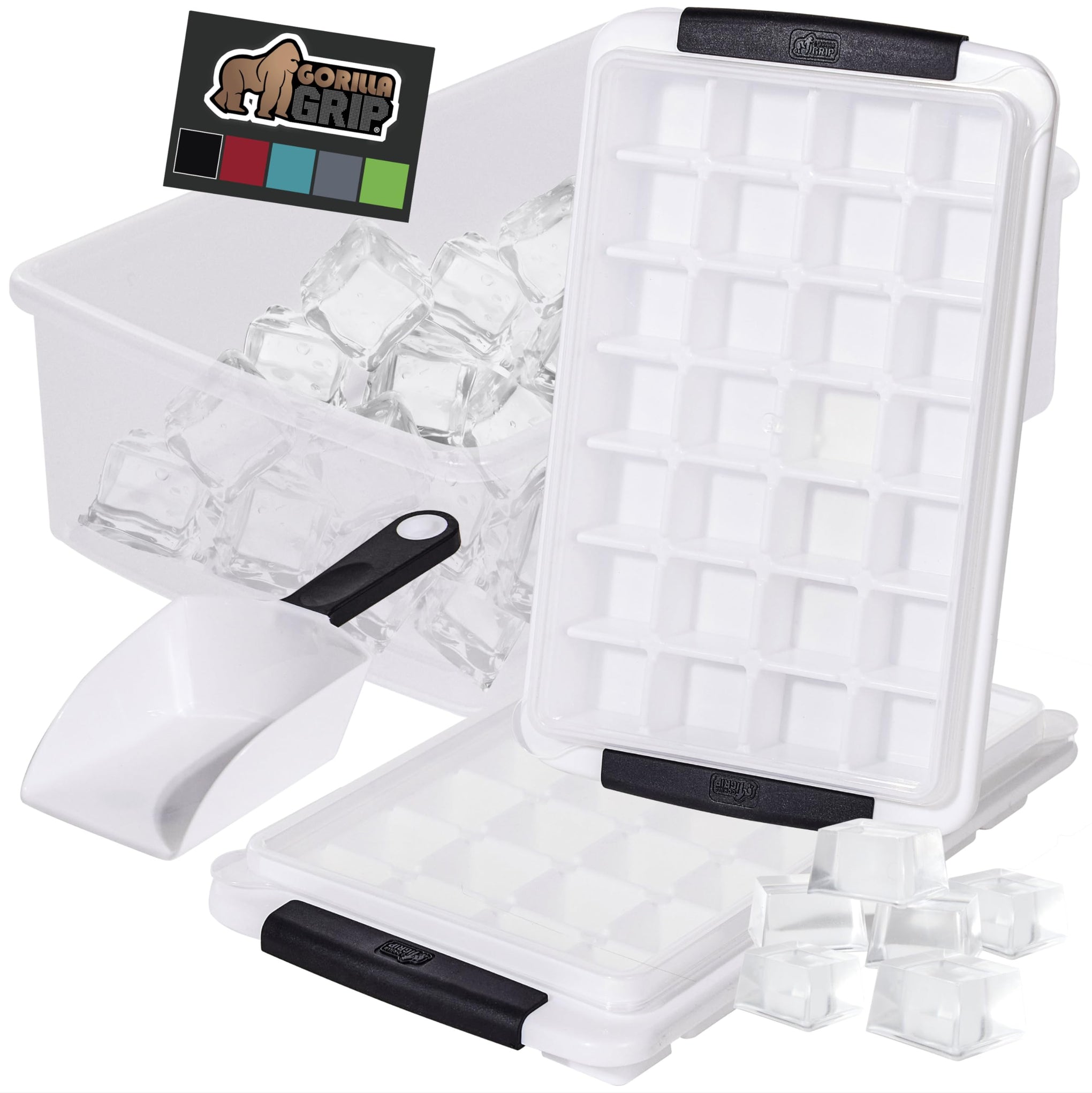 BPA Free Easy Release Ice Cube Tray for Freezer