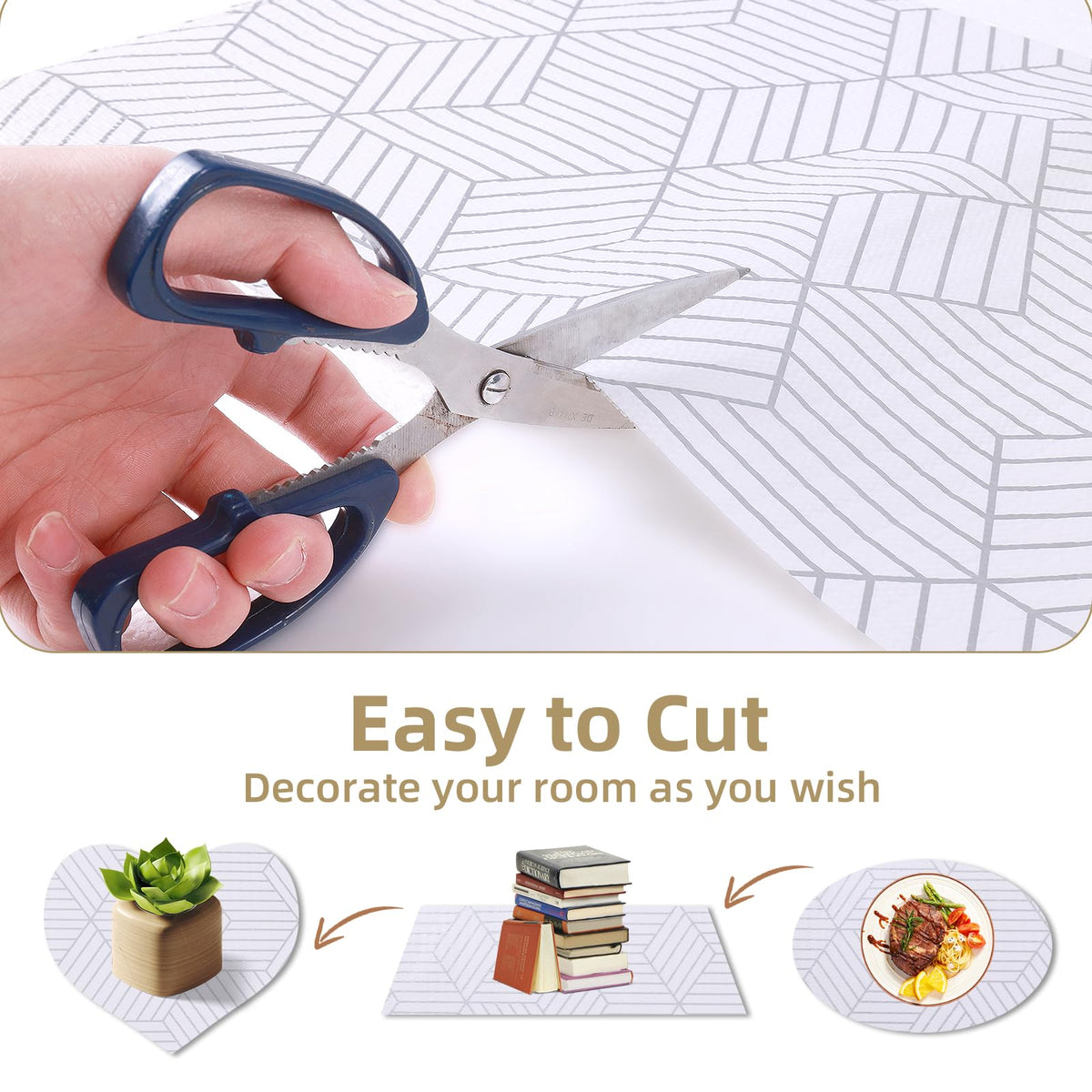 Shelf Liners for Kitchen Cabinets Non Adhesive Shelf Liner Paper Non
