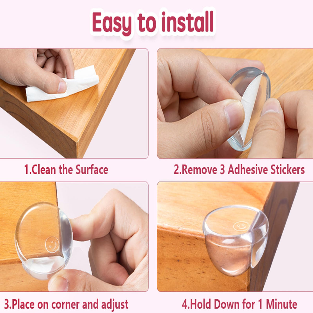 8 Pack Corner Protector Baby