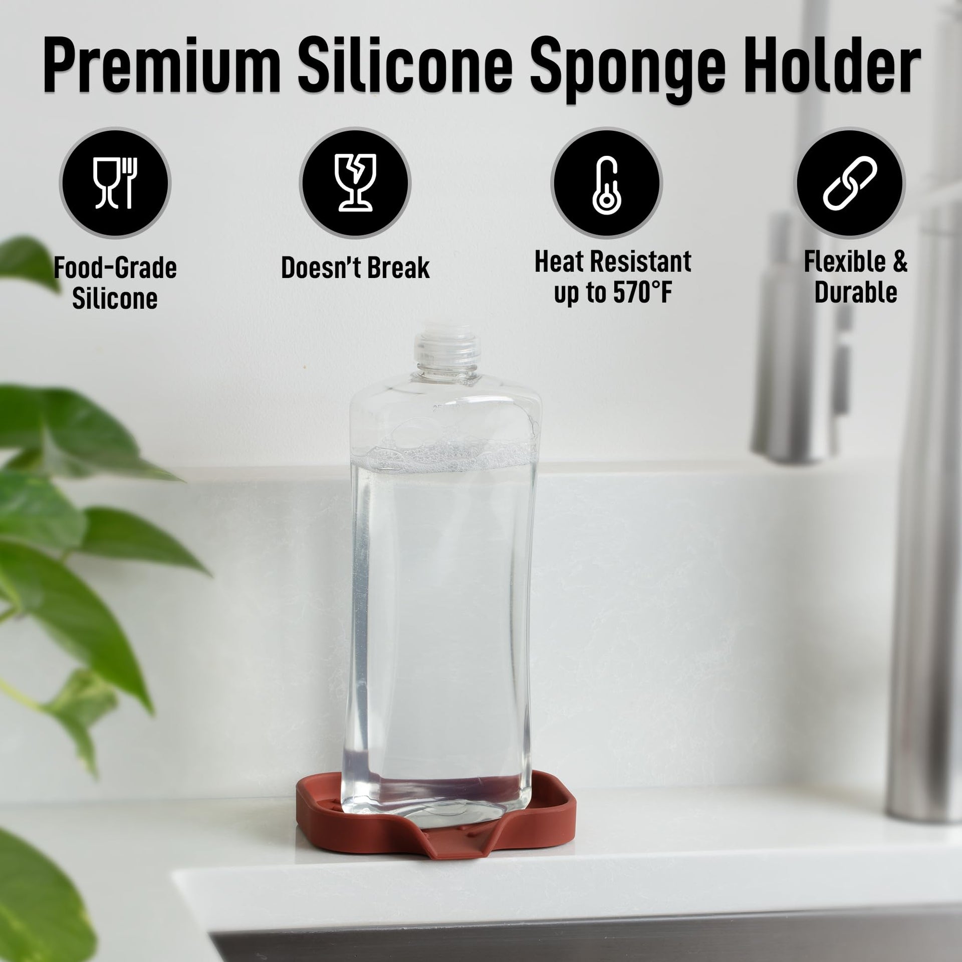 Small Silicone Sponge Holder
