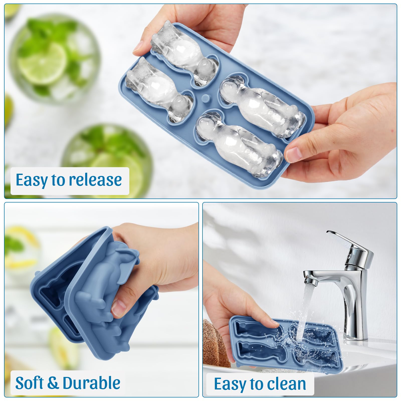 Silicone Ice Cube Tray