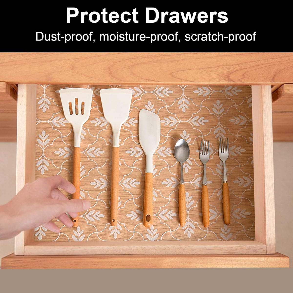 Shelf and Drawer Liners for Kitchen Cabinets