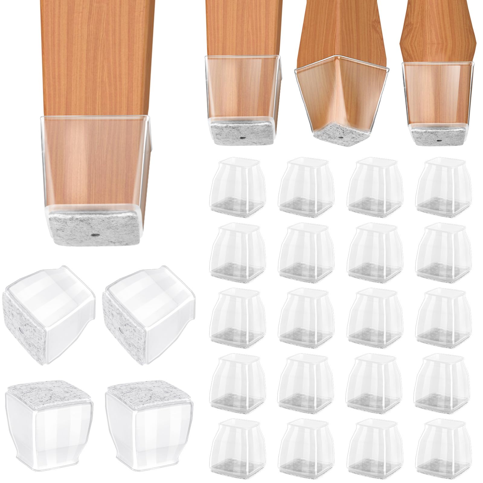 Silicone Chair Leg Floor Protectors