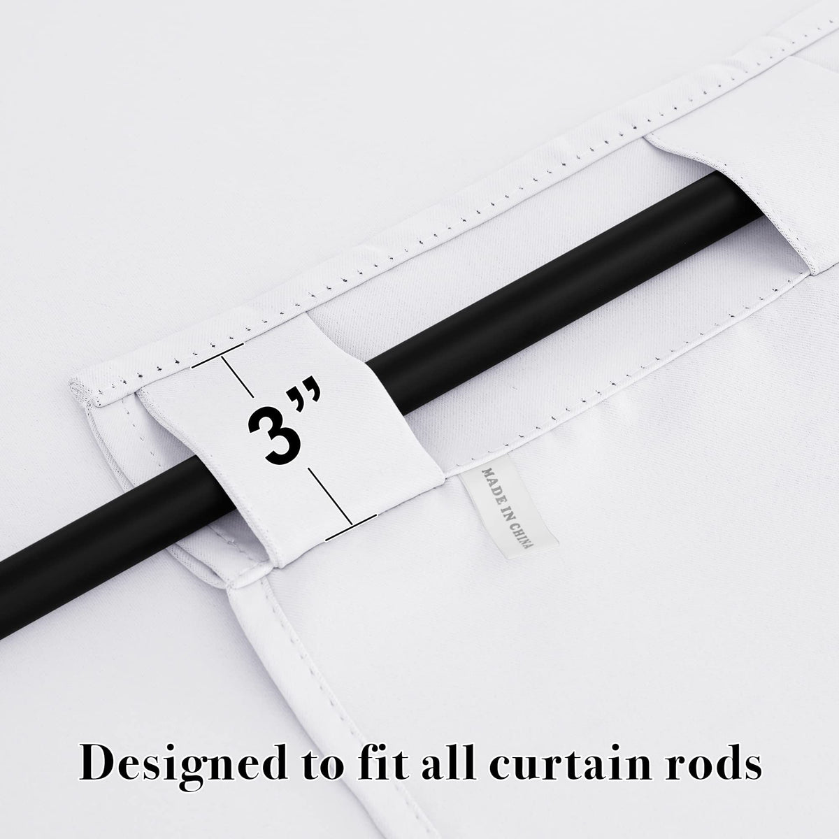 Curtains 80 inches Long for Bedroom Living Dining Room