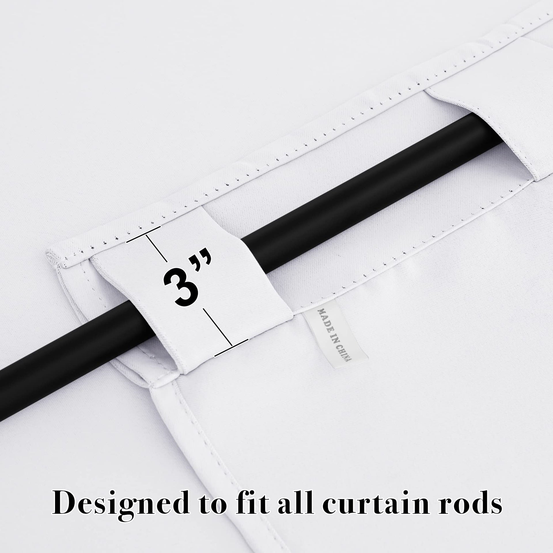 Small Window Curtains for Kitchen Bathroom Cafe RV Camper (2 Count)
