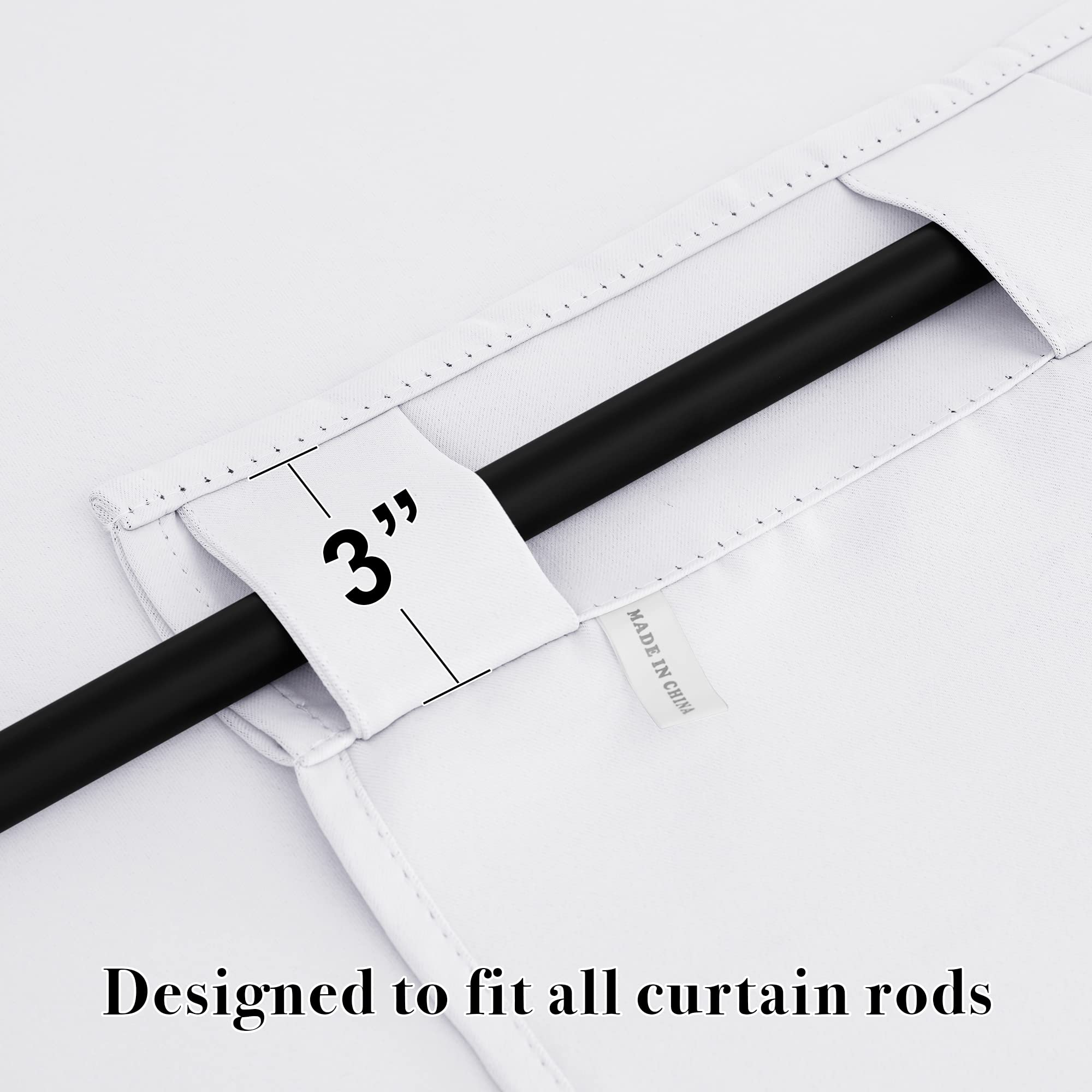 Small Window Curtains for Kitchen Bathroom Cafe RV Camper (2 Count)