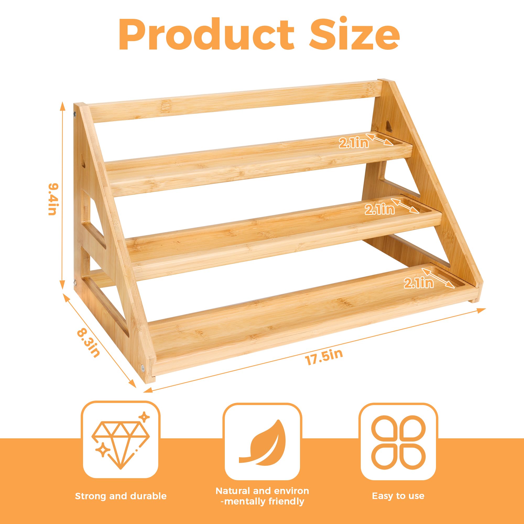 Spice Rack Spice Organizer (100 Count)