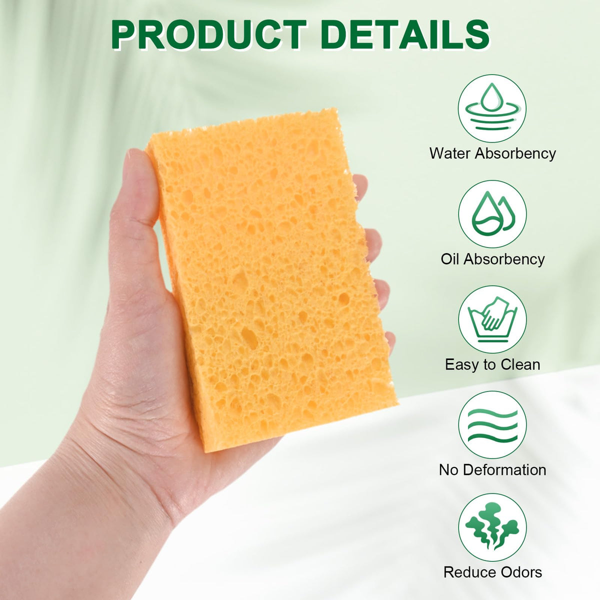 6 Pack Kitchen Sponges (6 Count)