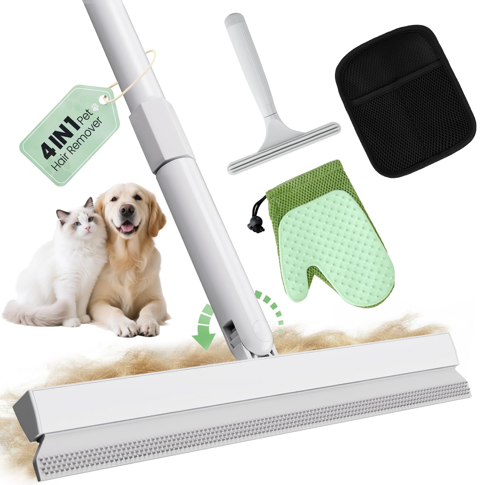 Carpet Rake for Pet Hair Removal Tool