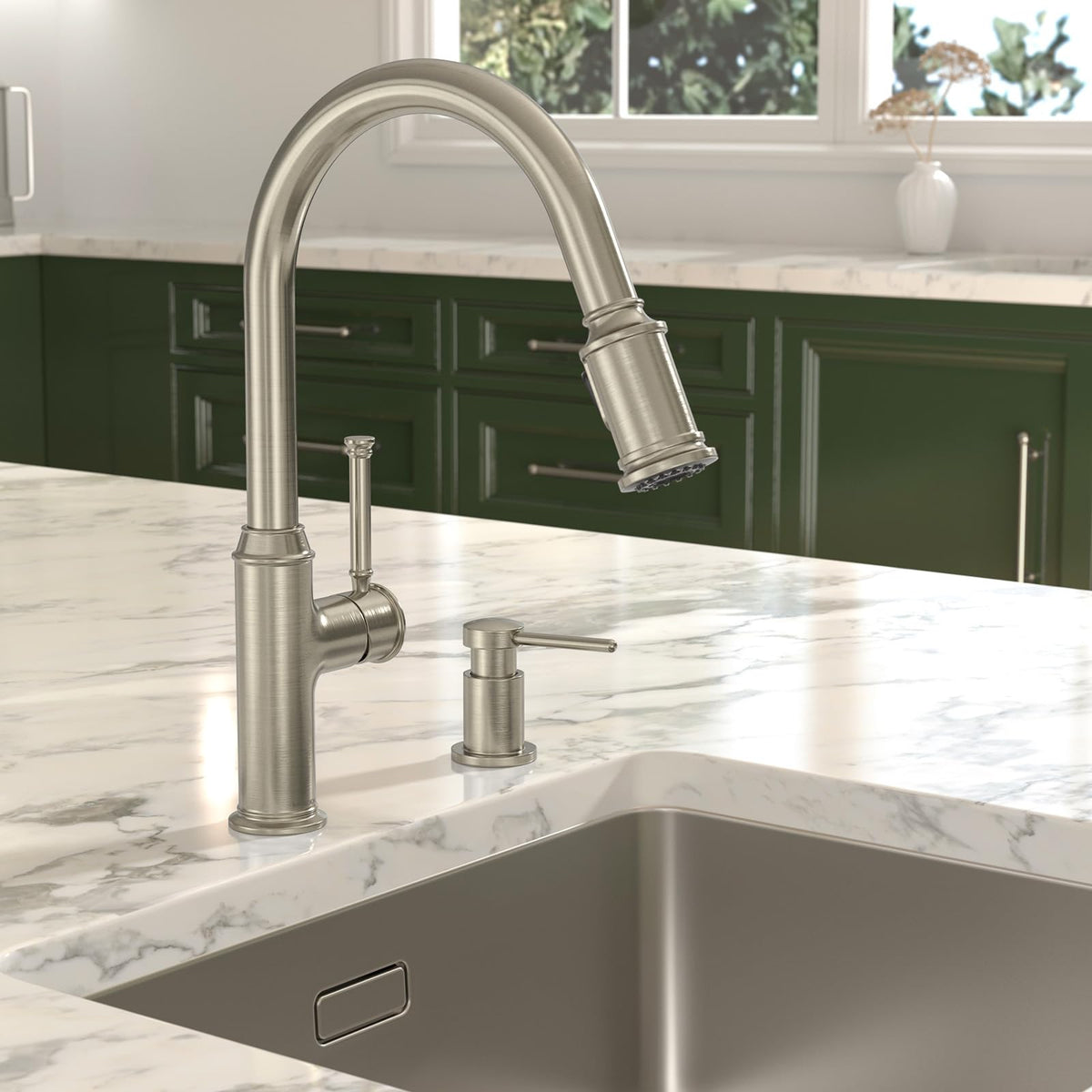 Soap Dispenser for Kitchen Sink (18 Ounce)