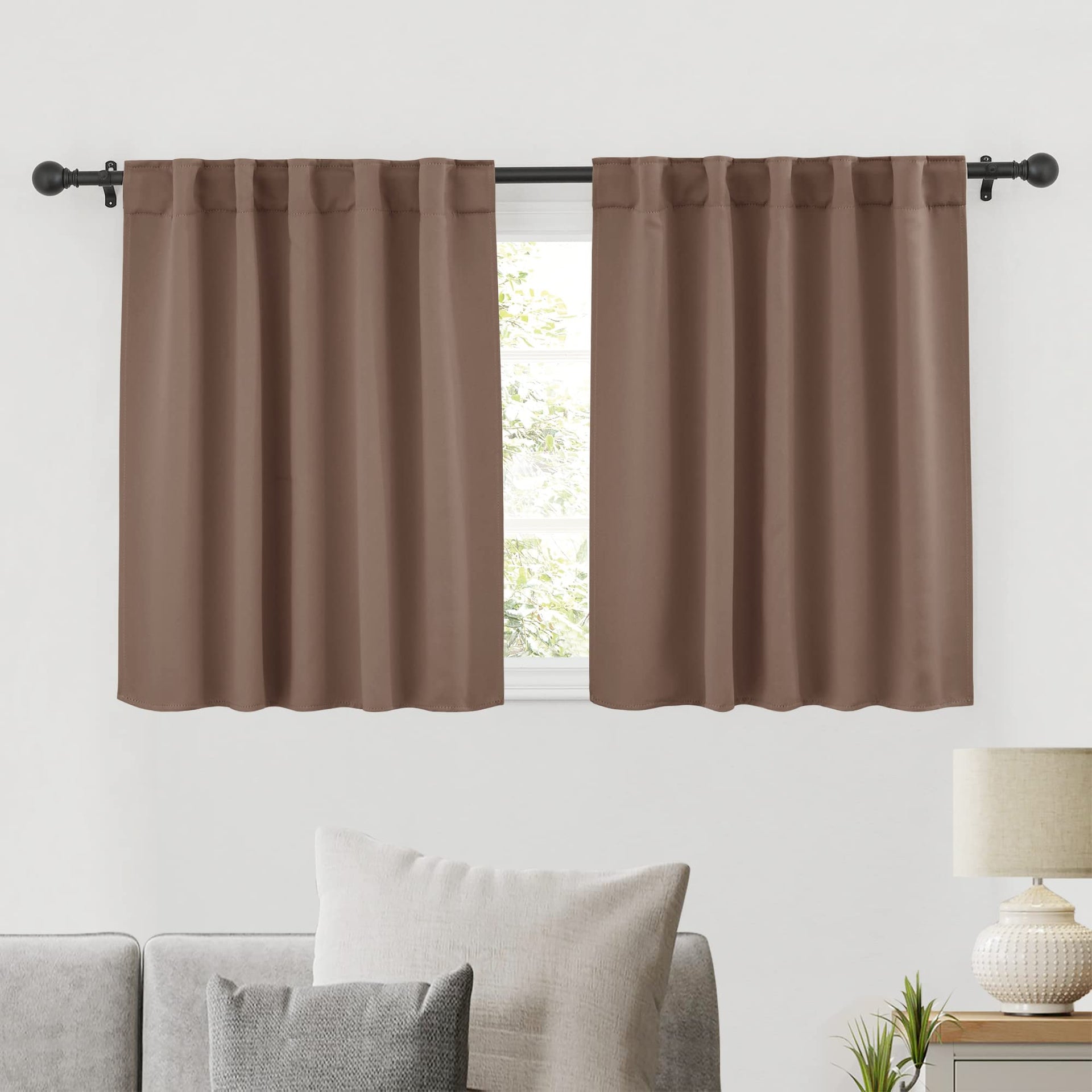 Short Blackout Curtains (2 Count)