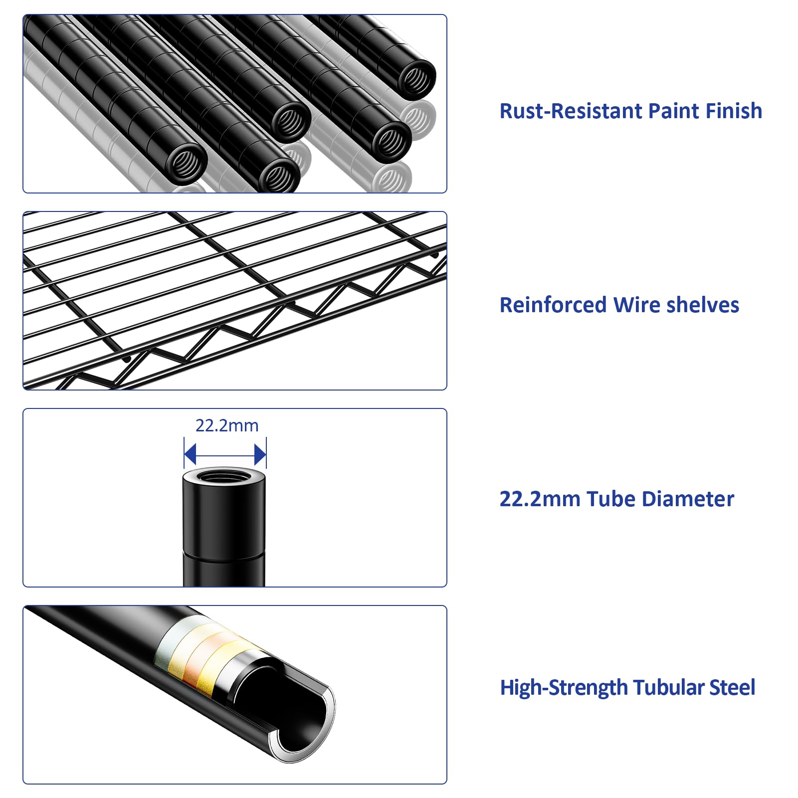Heavy Duty Wire Rack Shelf