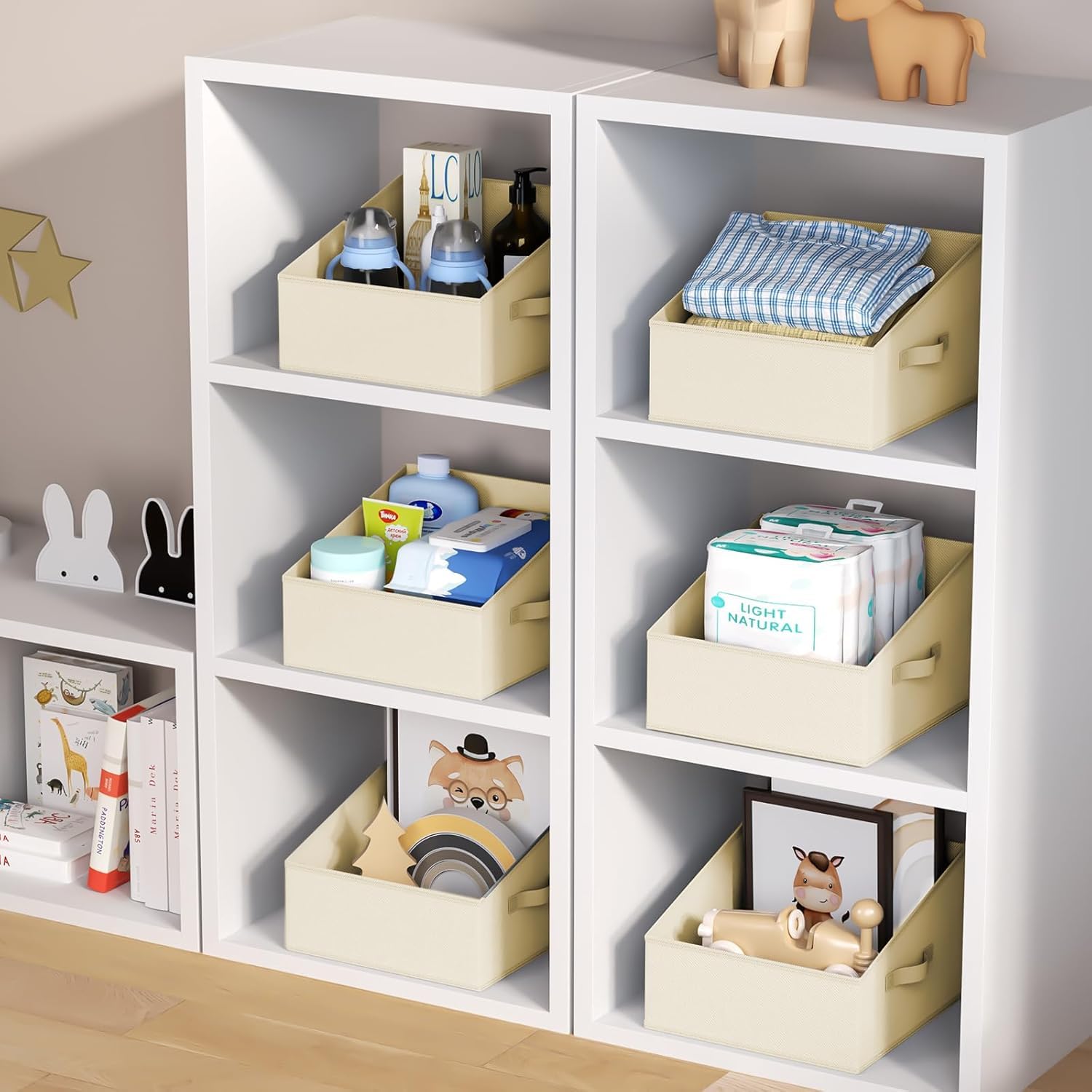 Closet Storage Bins (10 Count)