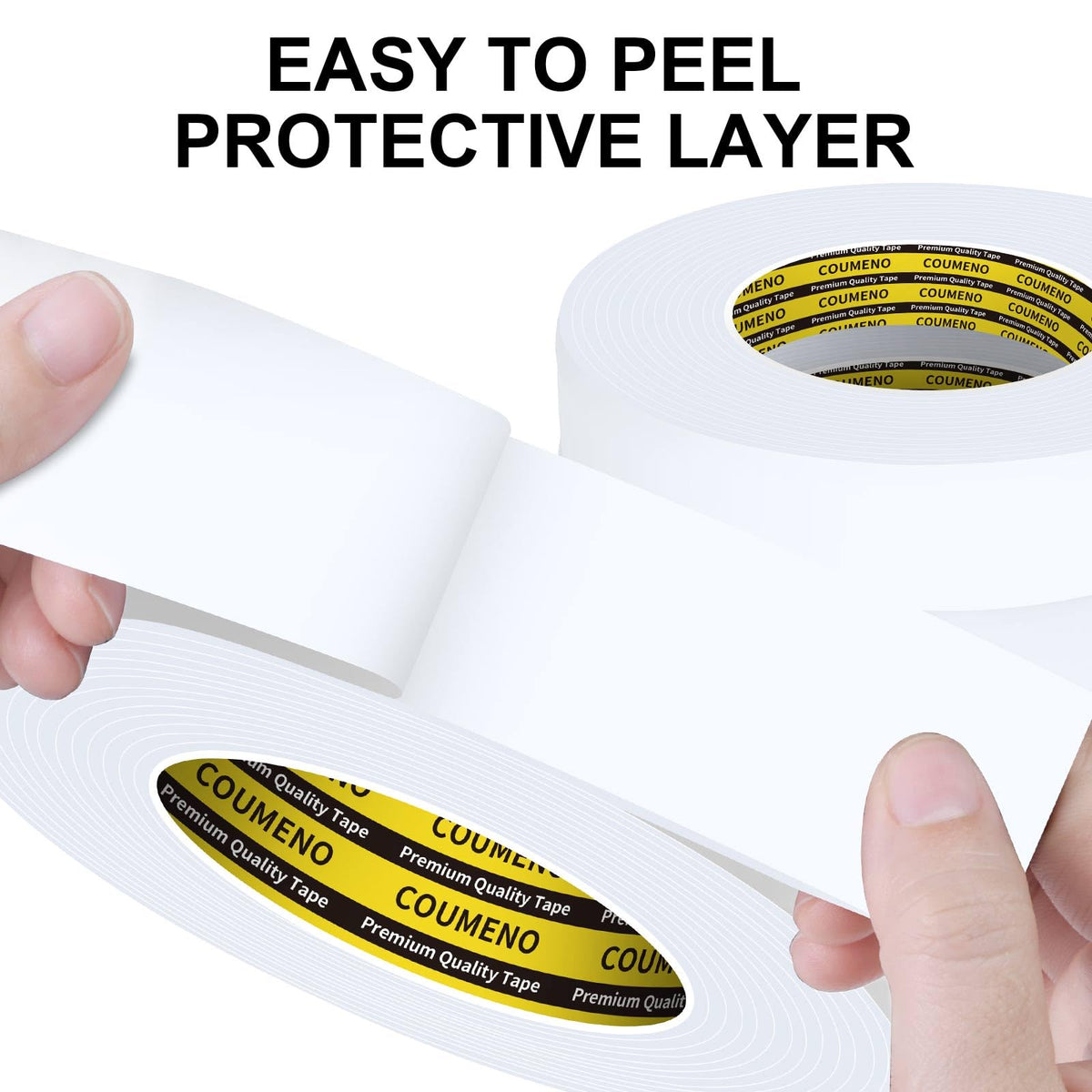 White Foam Tape Weather Stripping Sealing Sponge