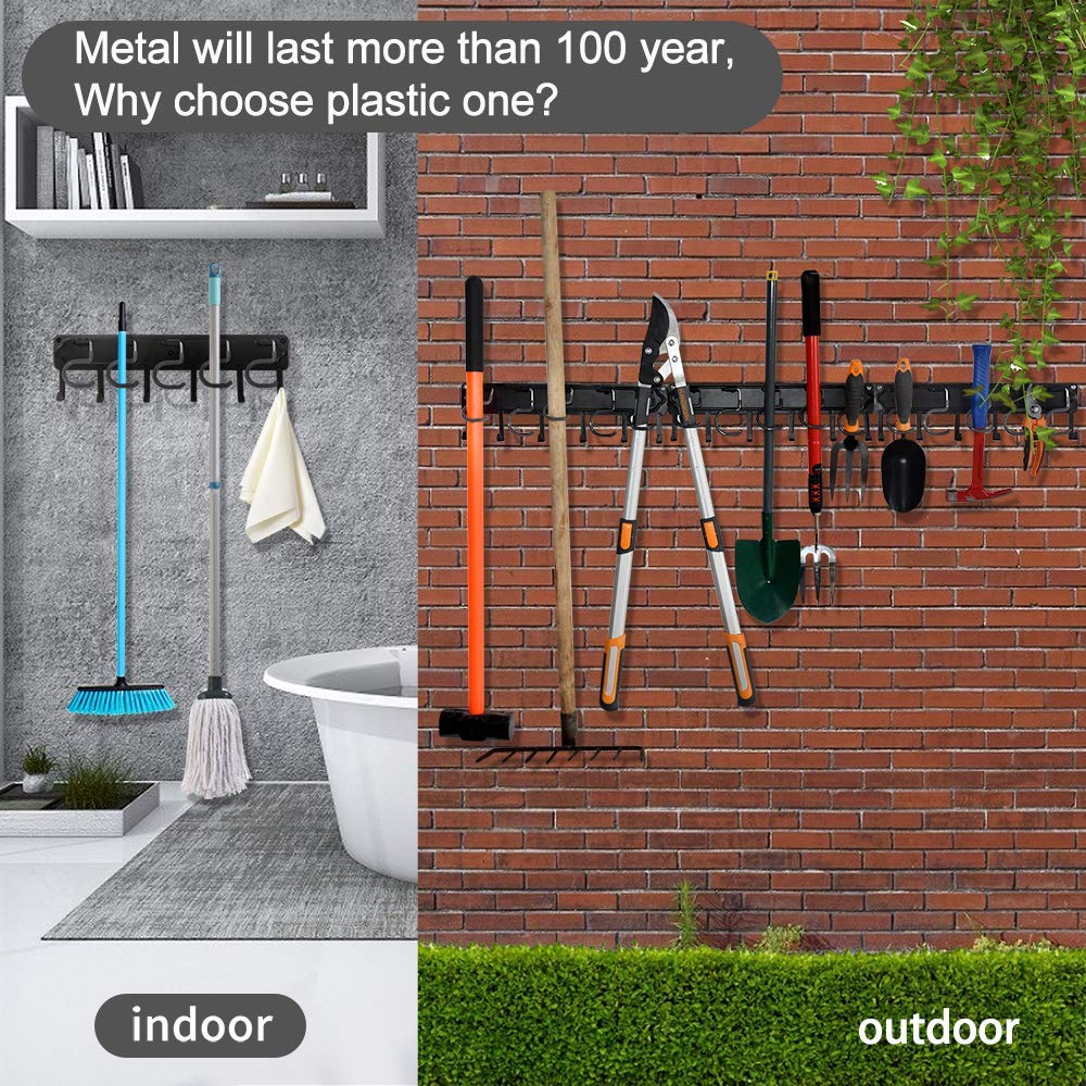 68" All Metal Garden Tool Organizer (4 Count)