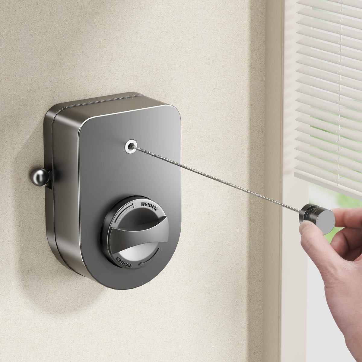 Retractable Clothesline Indoor (13.8 Foot)