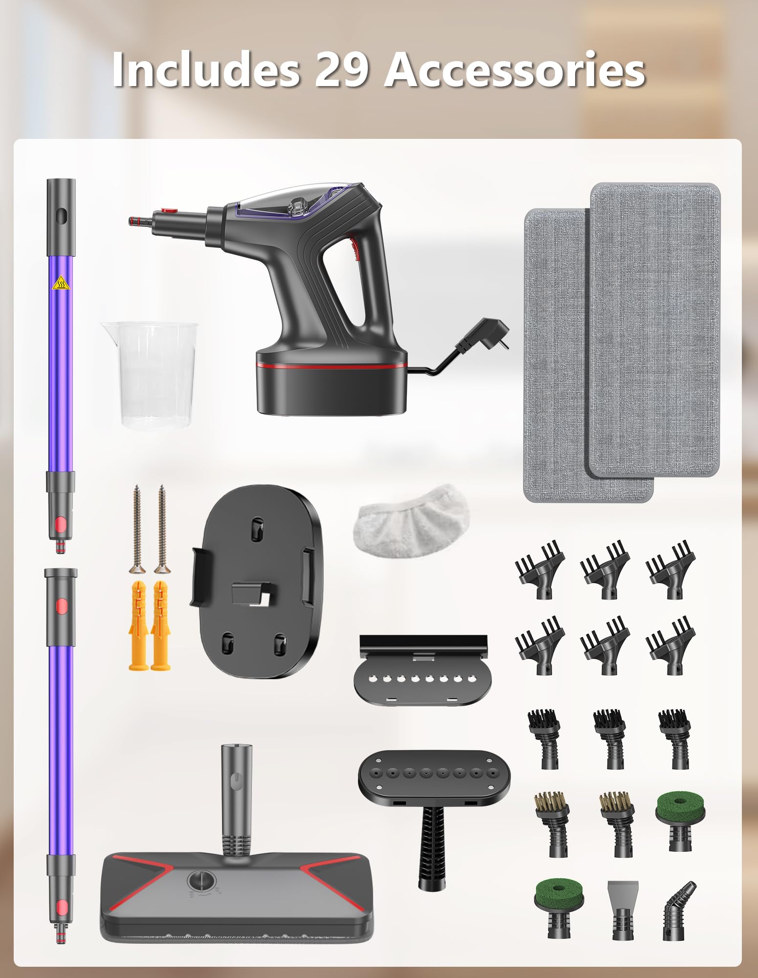 Steam Mop for Floor Cleaning