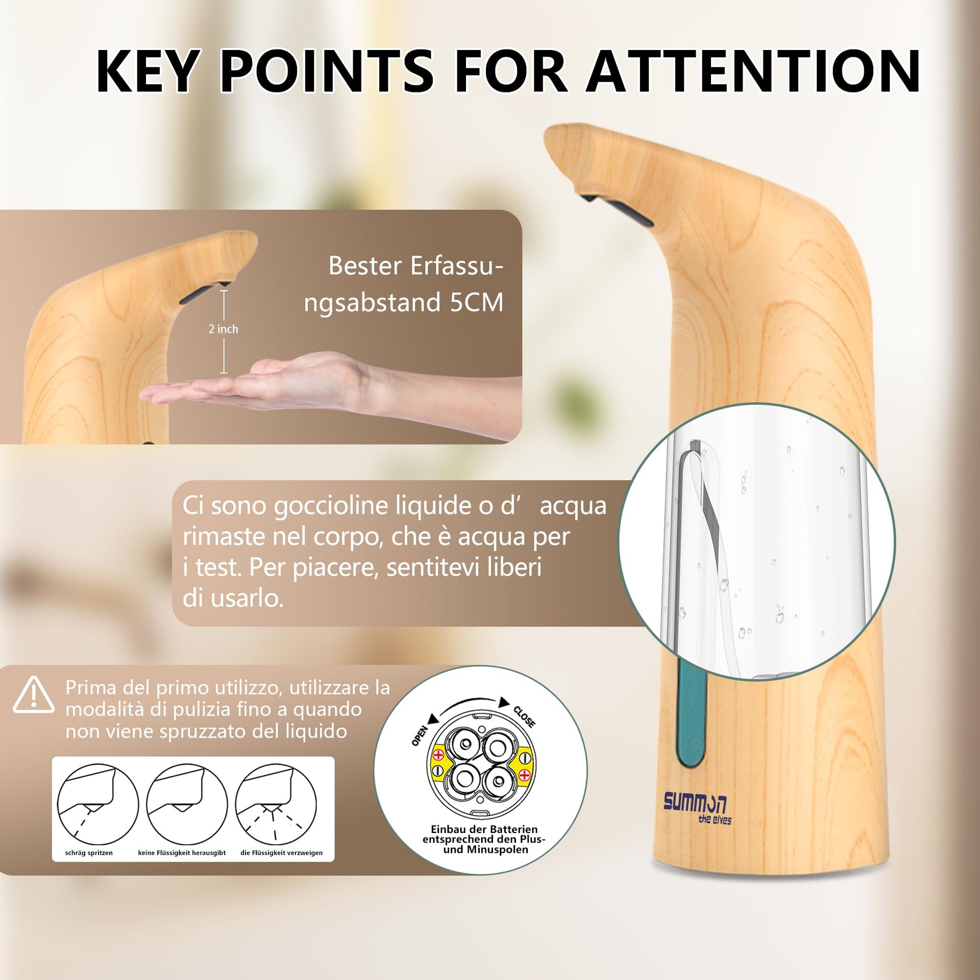 Automatic Soap Dispenser Touchless