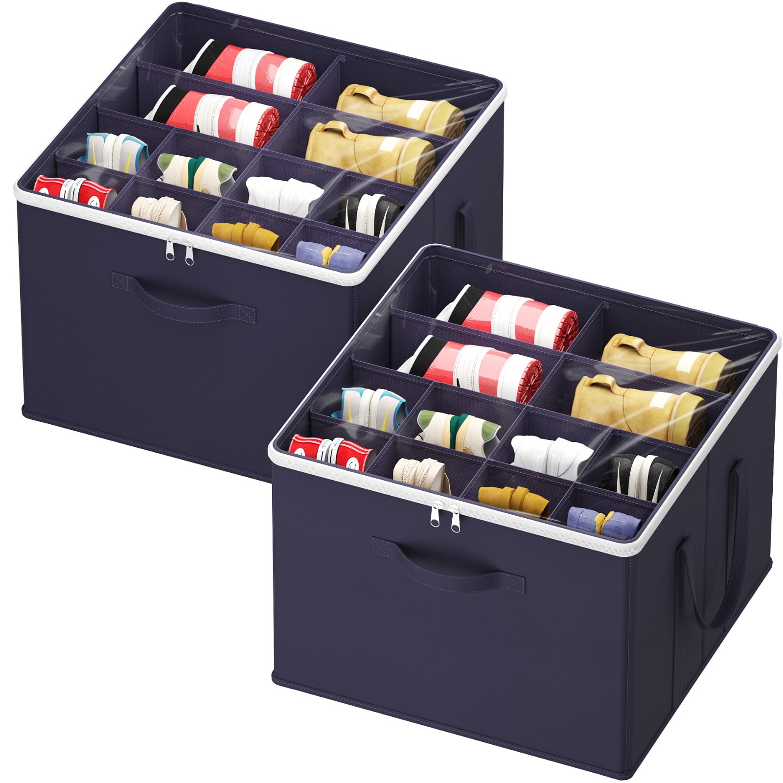 Shoe Storage Organizer for Closet (2 Count)