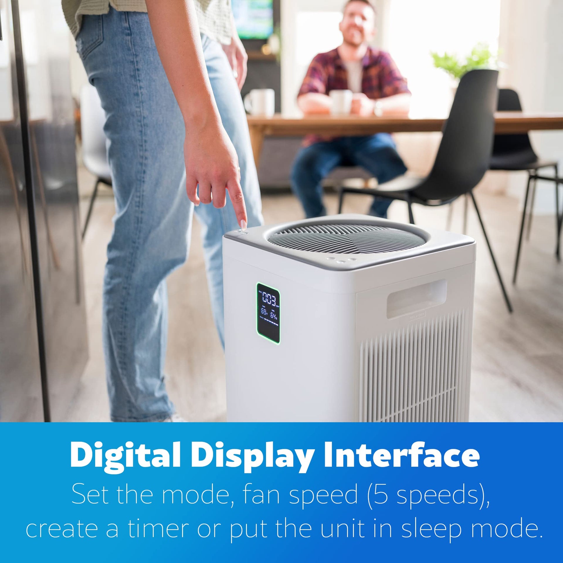 Air Purifier with H13 True HEPA Filter