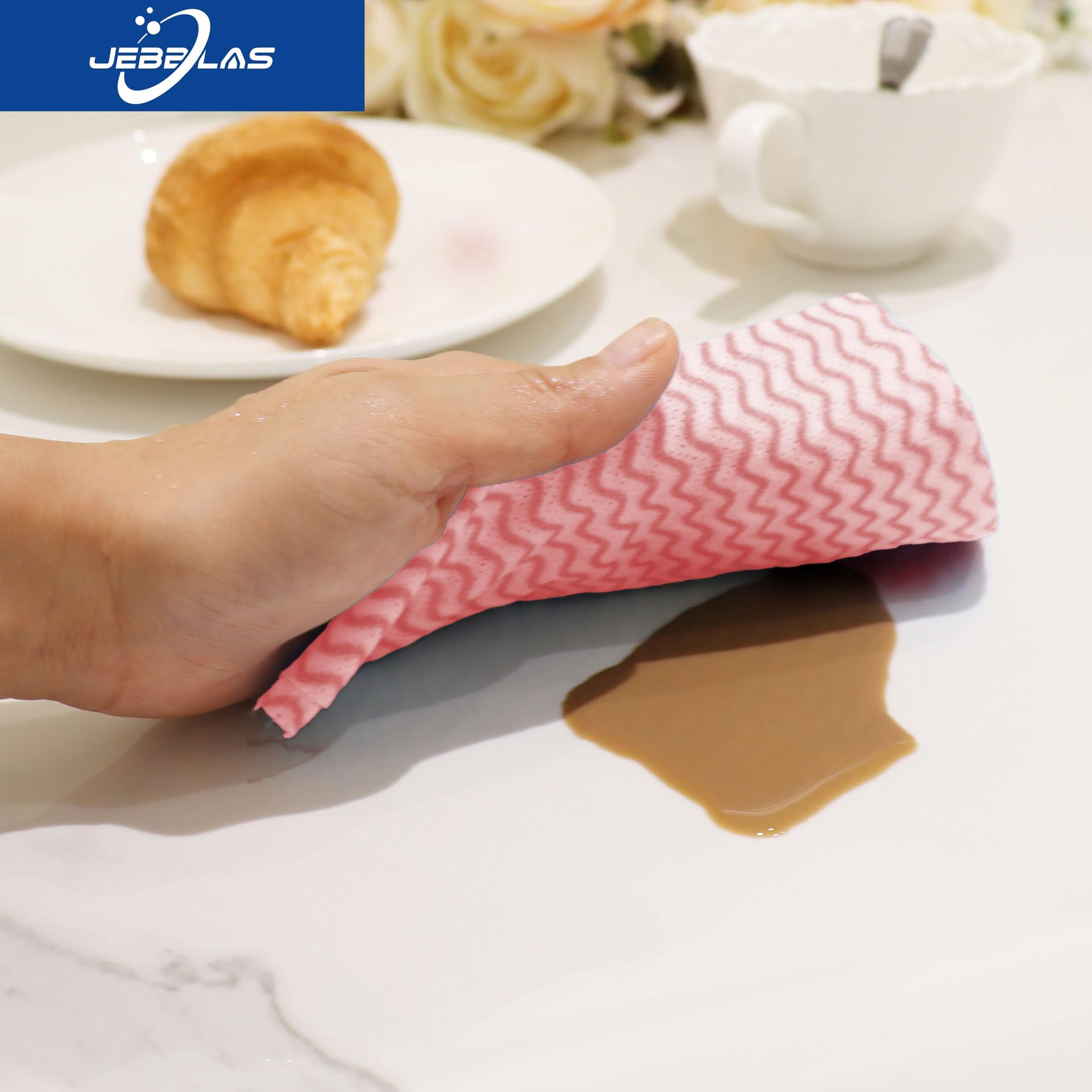 Handi Wipes Reusable Cloths Dry Cleaning Cloths Dish Towel Kitchen Towel Handy Cleaning Wipes (50 Count)