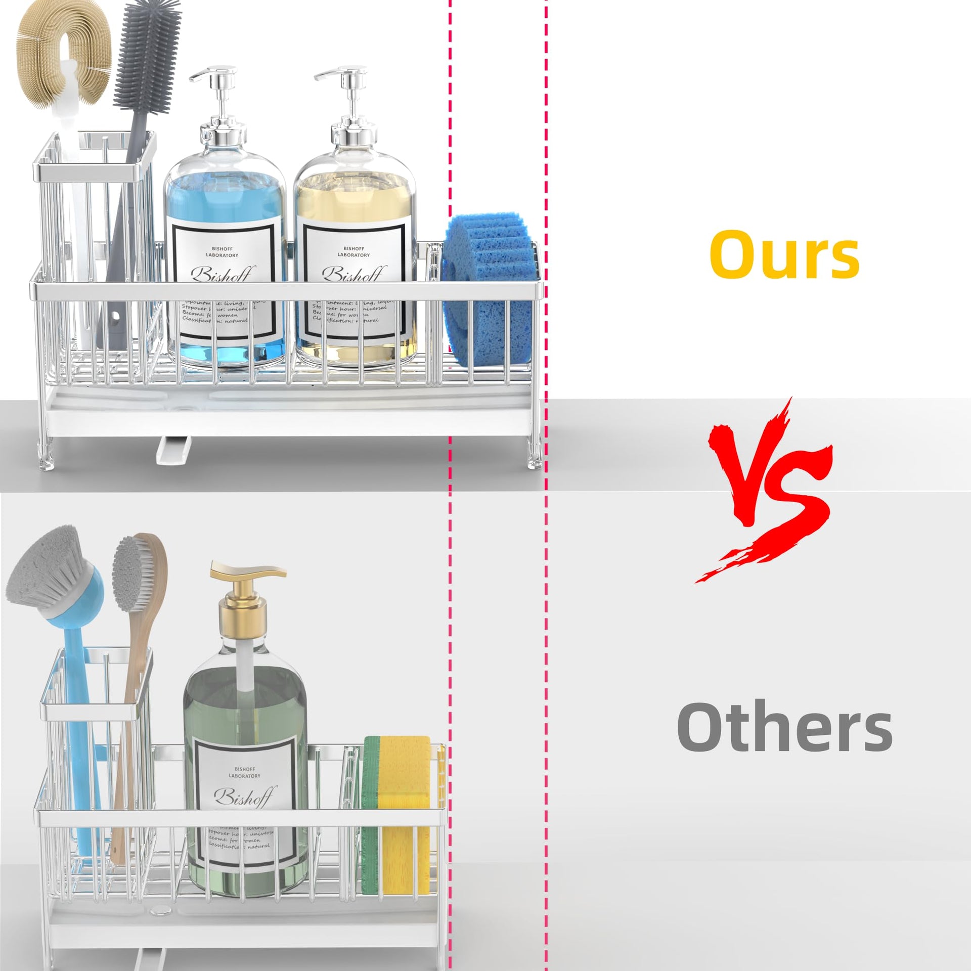 Larger Version Sponge Holder for Kitchen Sink