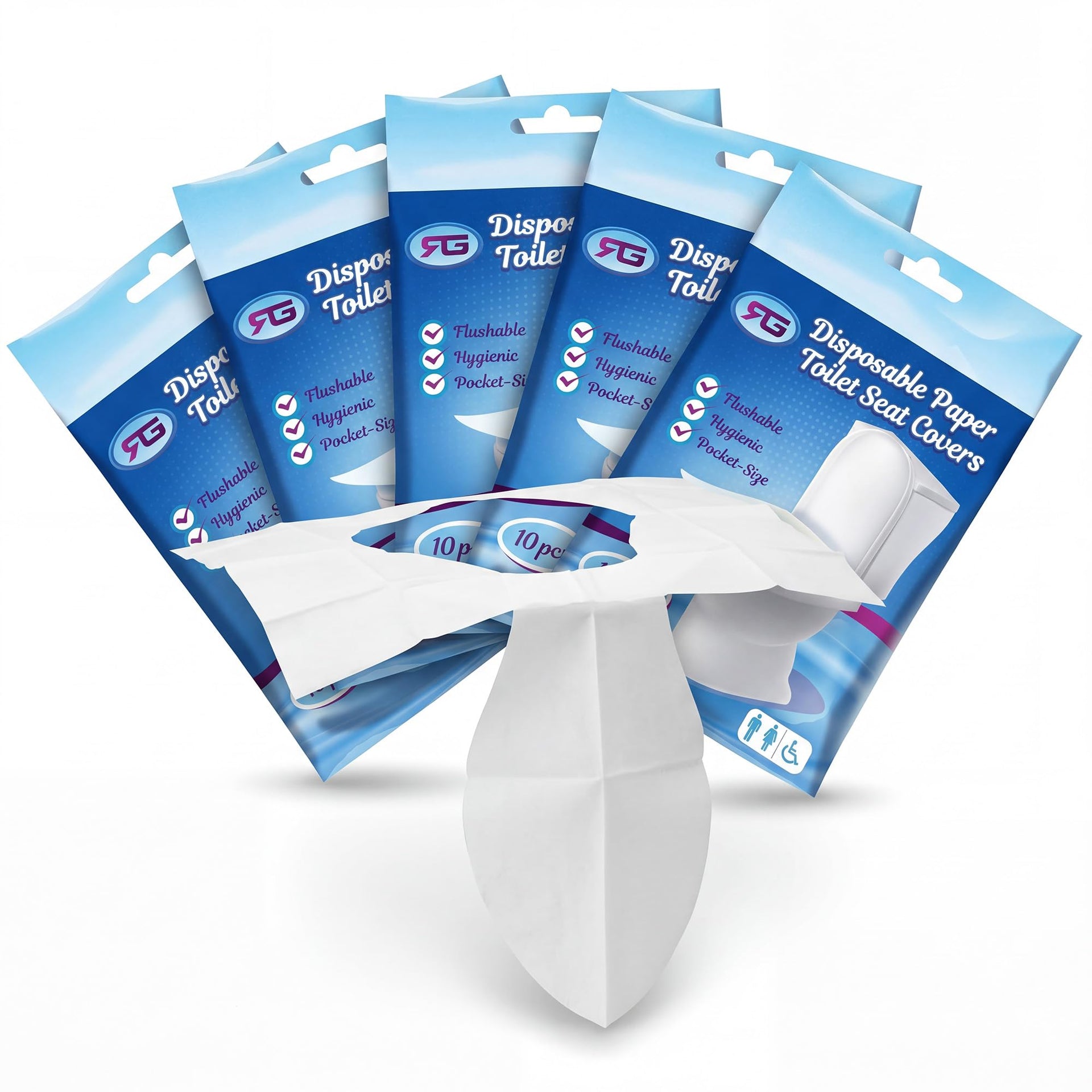 Disposable Toilet Seat Covers (200 Count)