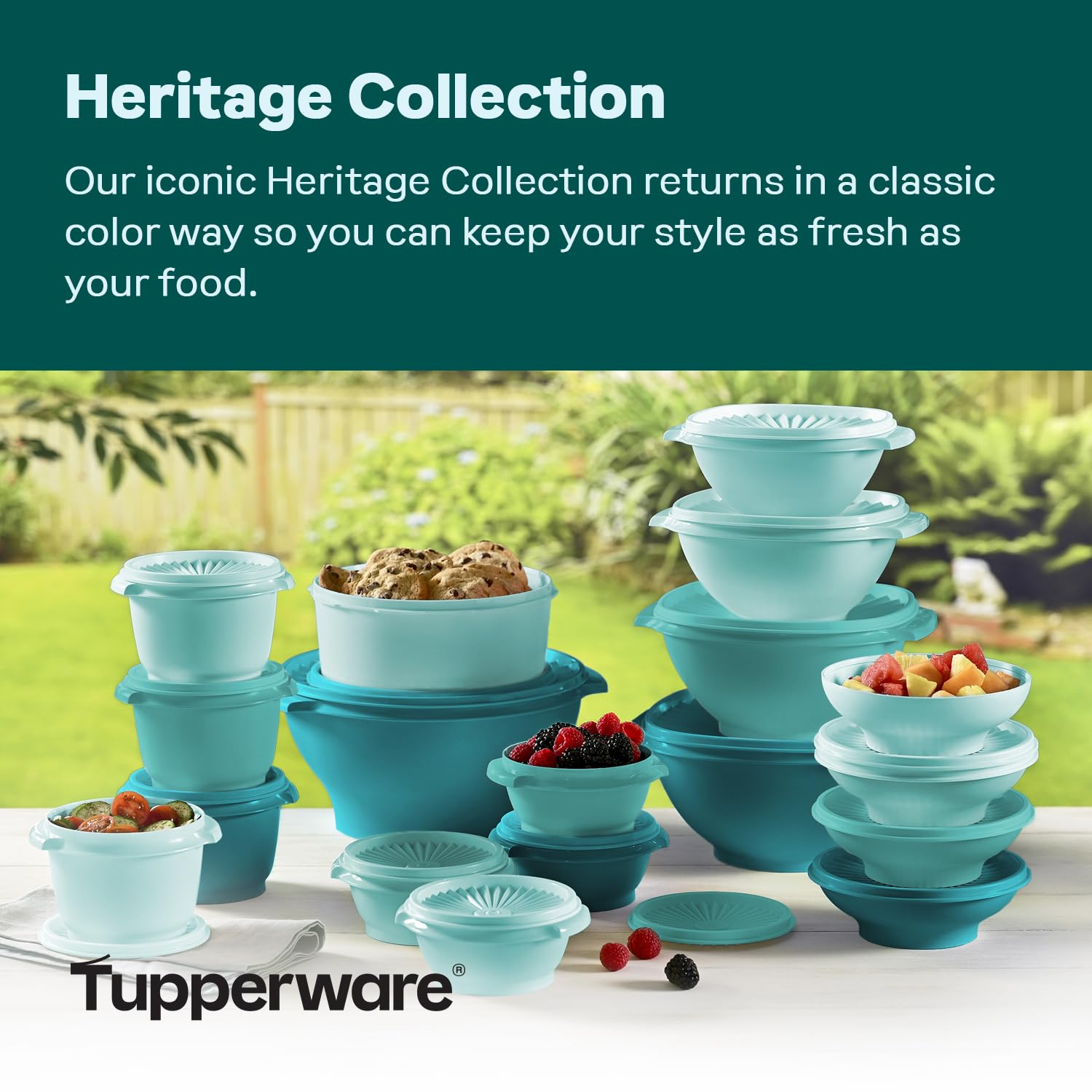 Heritage 36 Piece Vintage Green Set