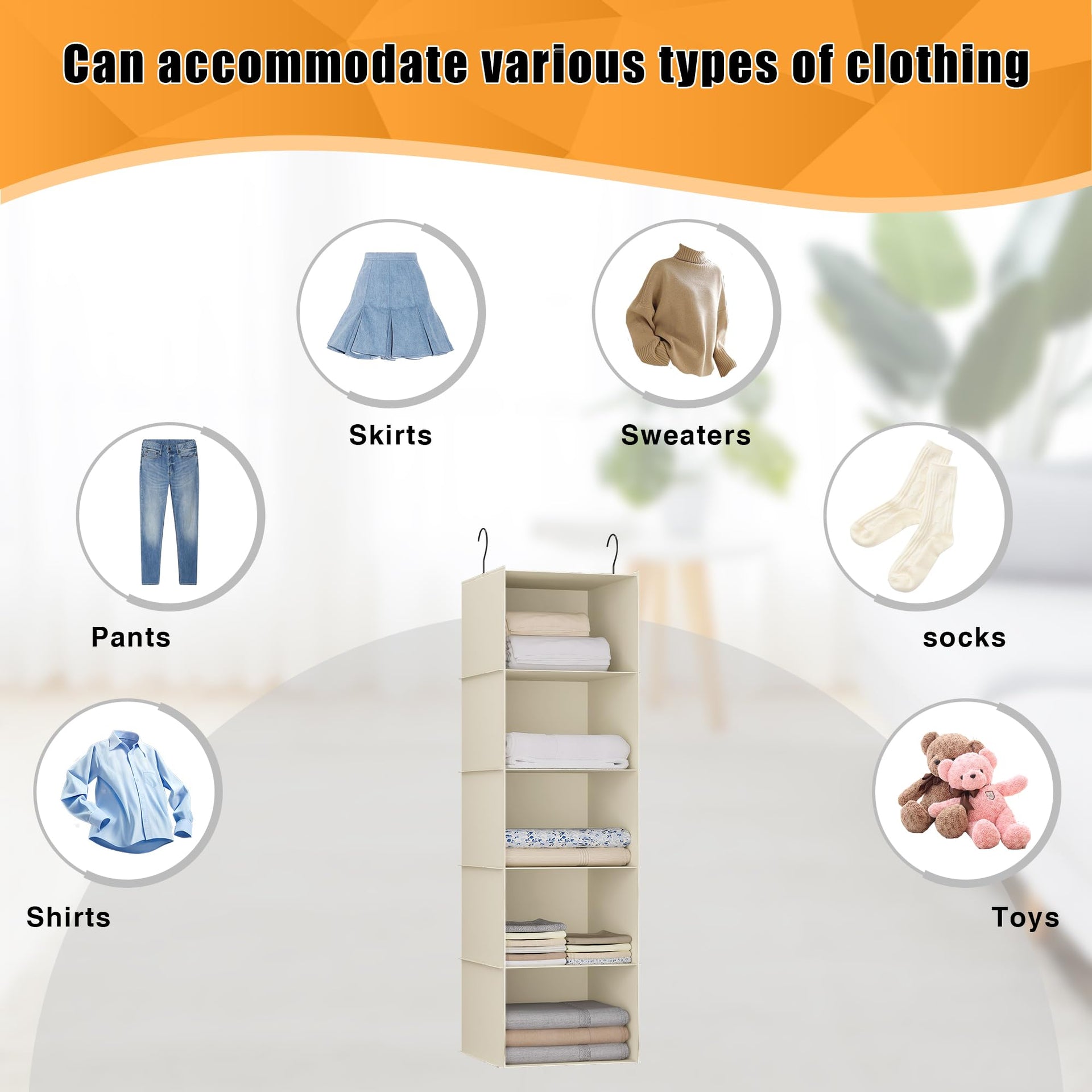 Hanging Closet Organizer 5