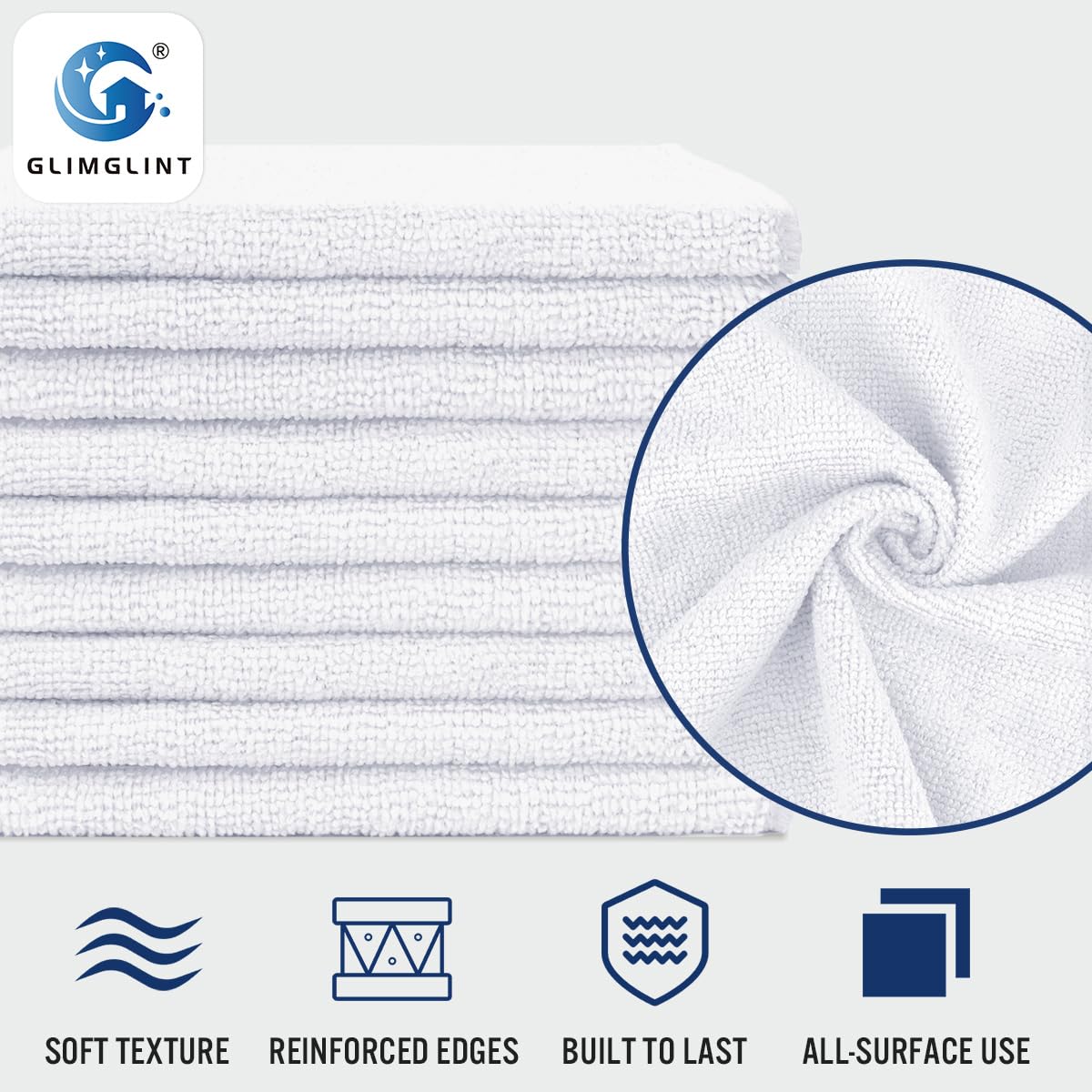 Microfiber Cleaning Cloth (150 Count)