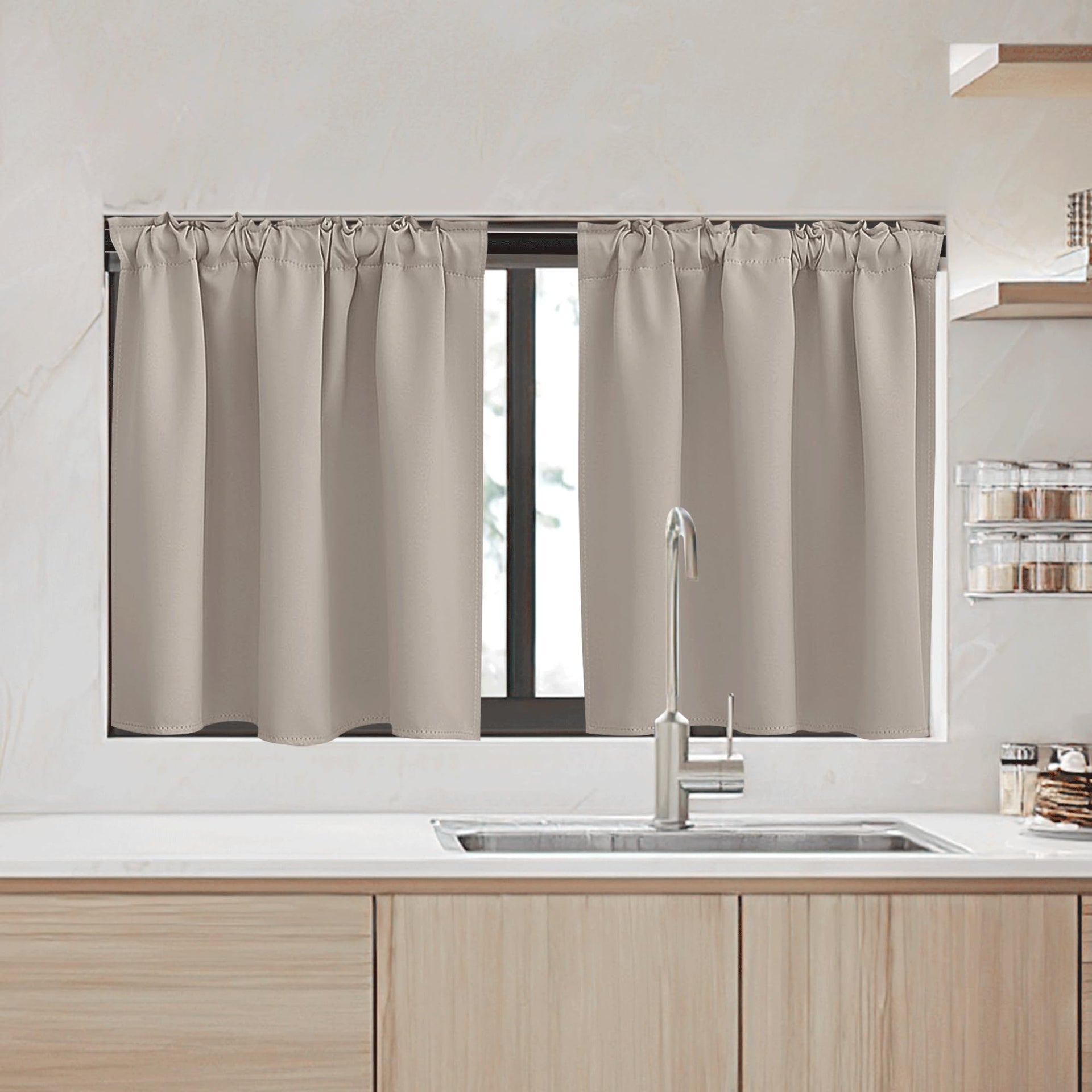 Small Window Curtains (2 Count)