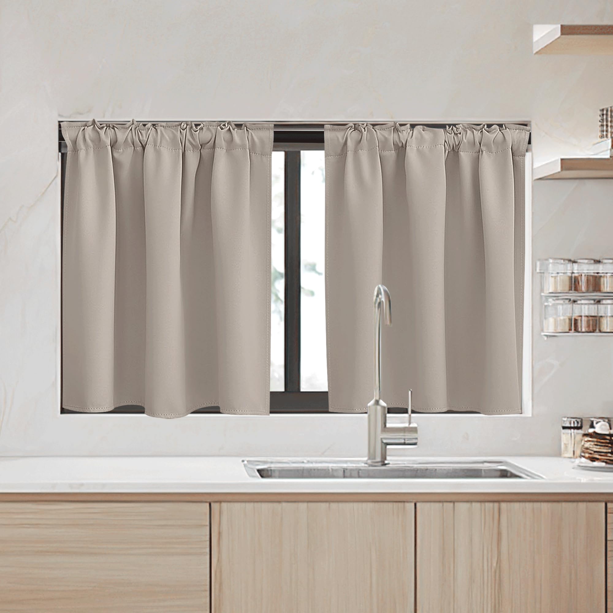 Small Window Curtains (2 Count)
