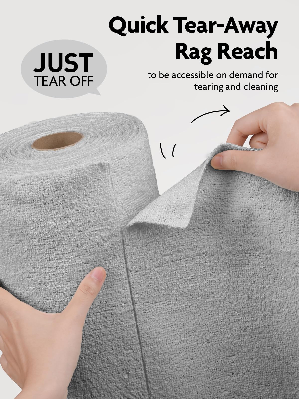 Microfiber Cleaning Cloth Roll (90 Count) - ModHome Supplies