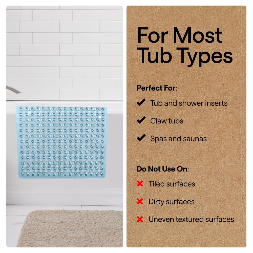 Patented Bath Tub Shower Mat