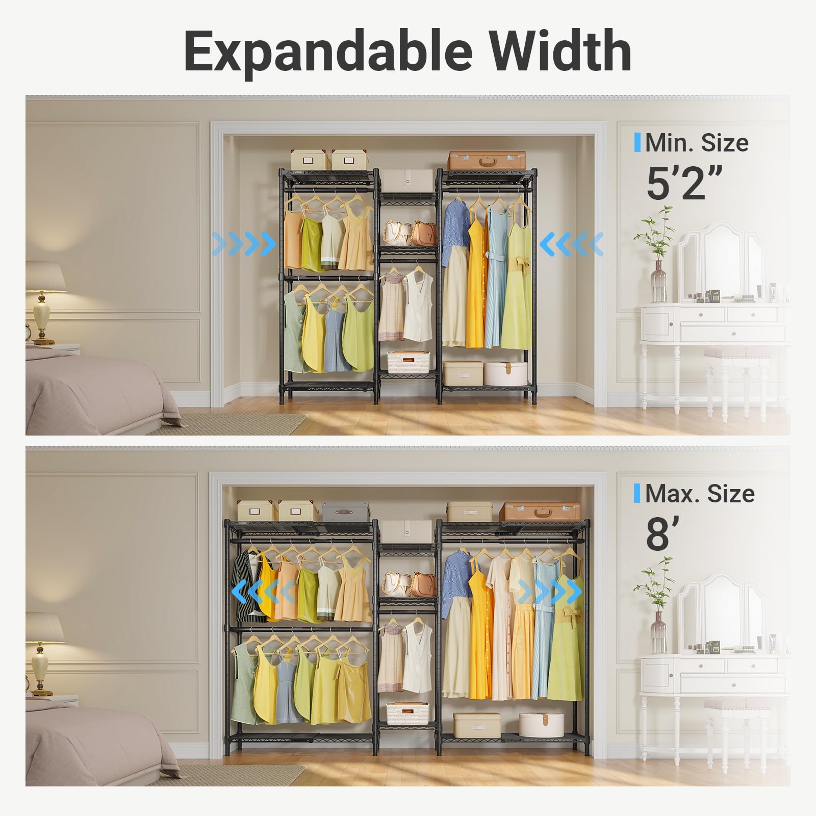 Classic V6X Dynamic Closet System