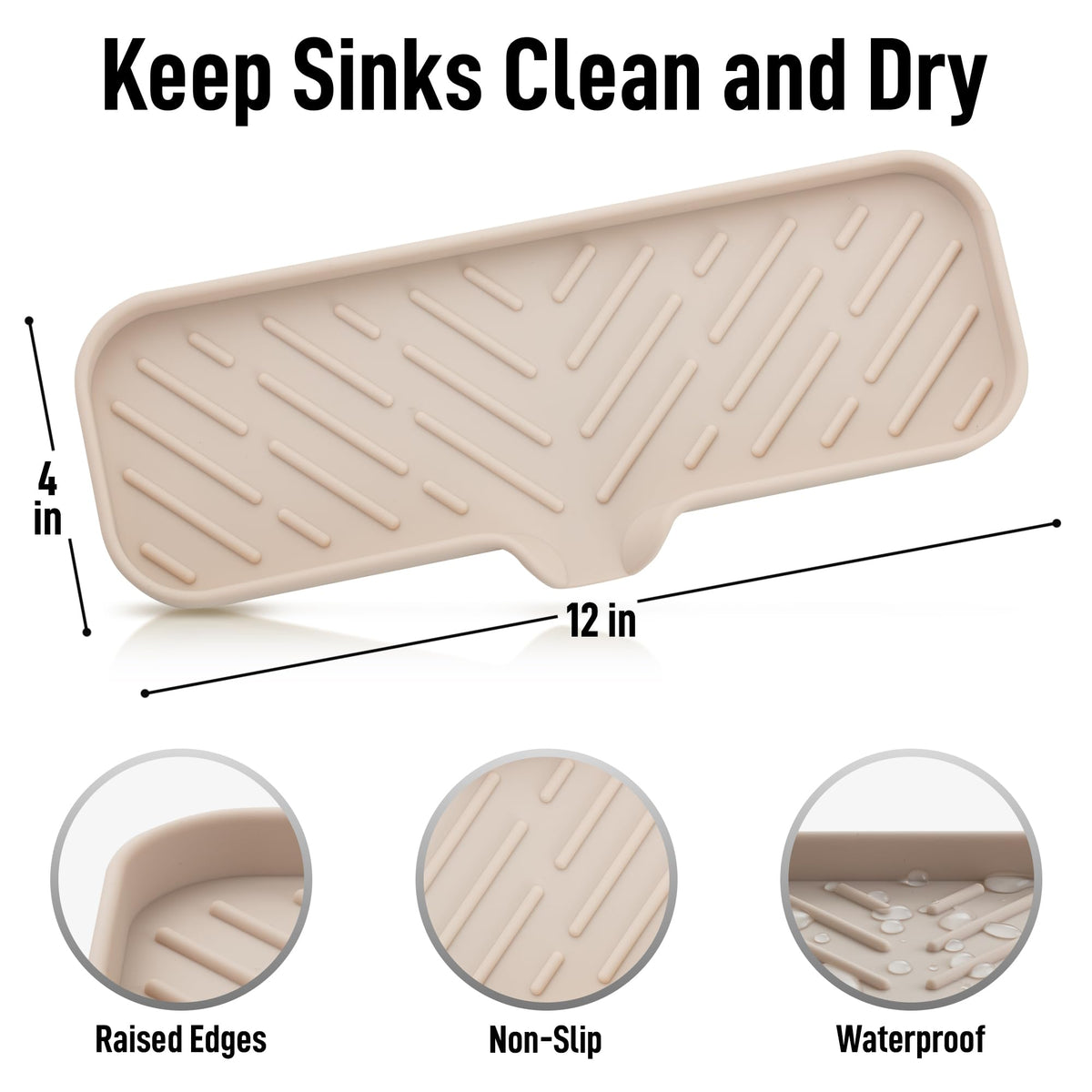 Large Silicone Sponge Holder