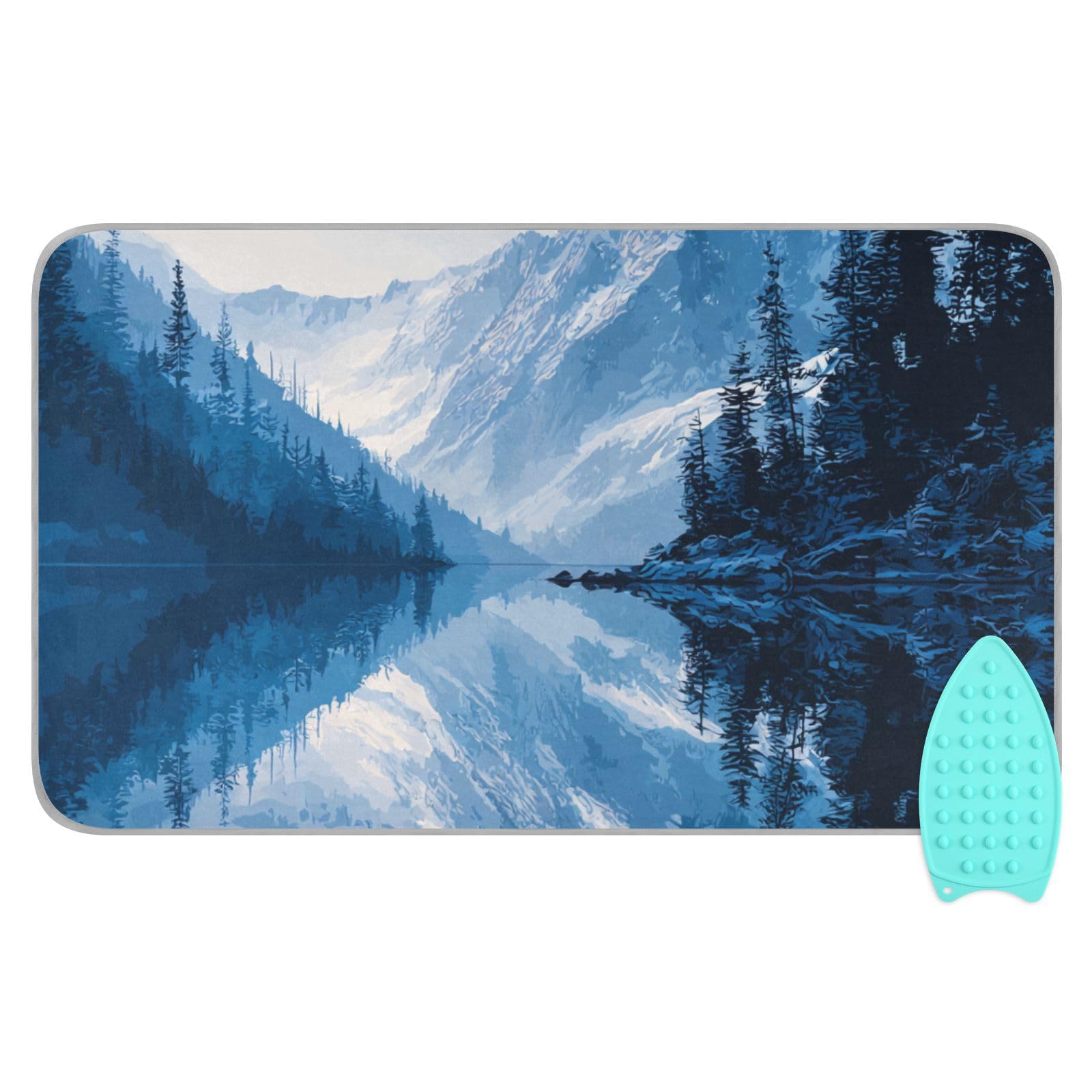 Ironing Mat Portable Ironing Pad Ironing Blanket for Table Top Heat Resistance Double