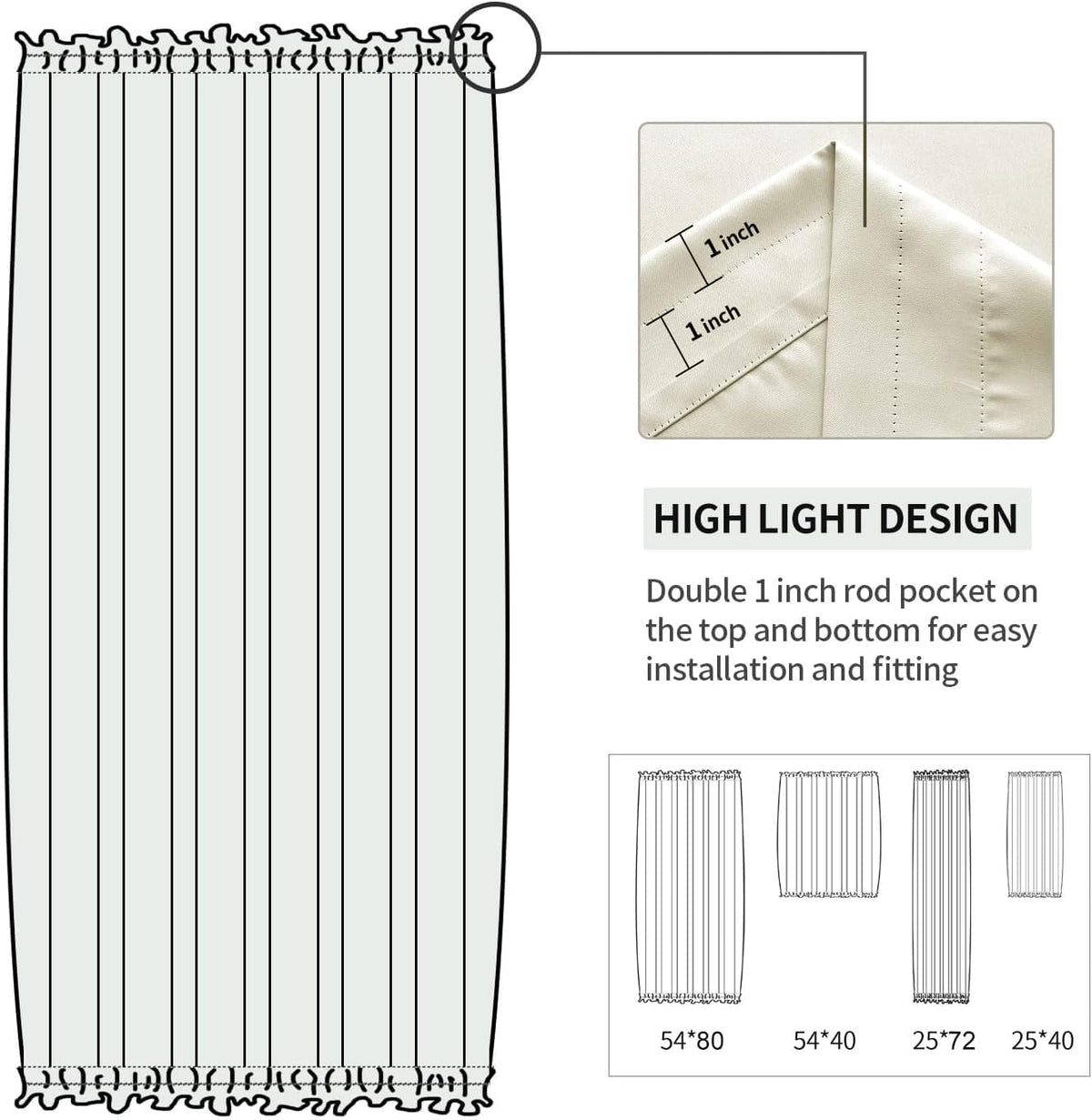 French Door Curtains