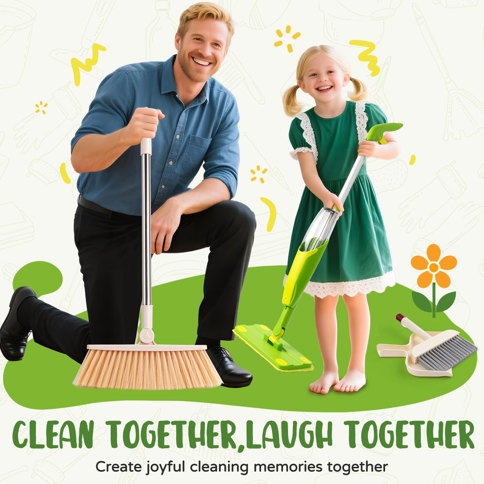 Kids Cleaning Toy Set