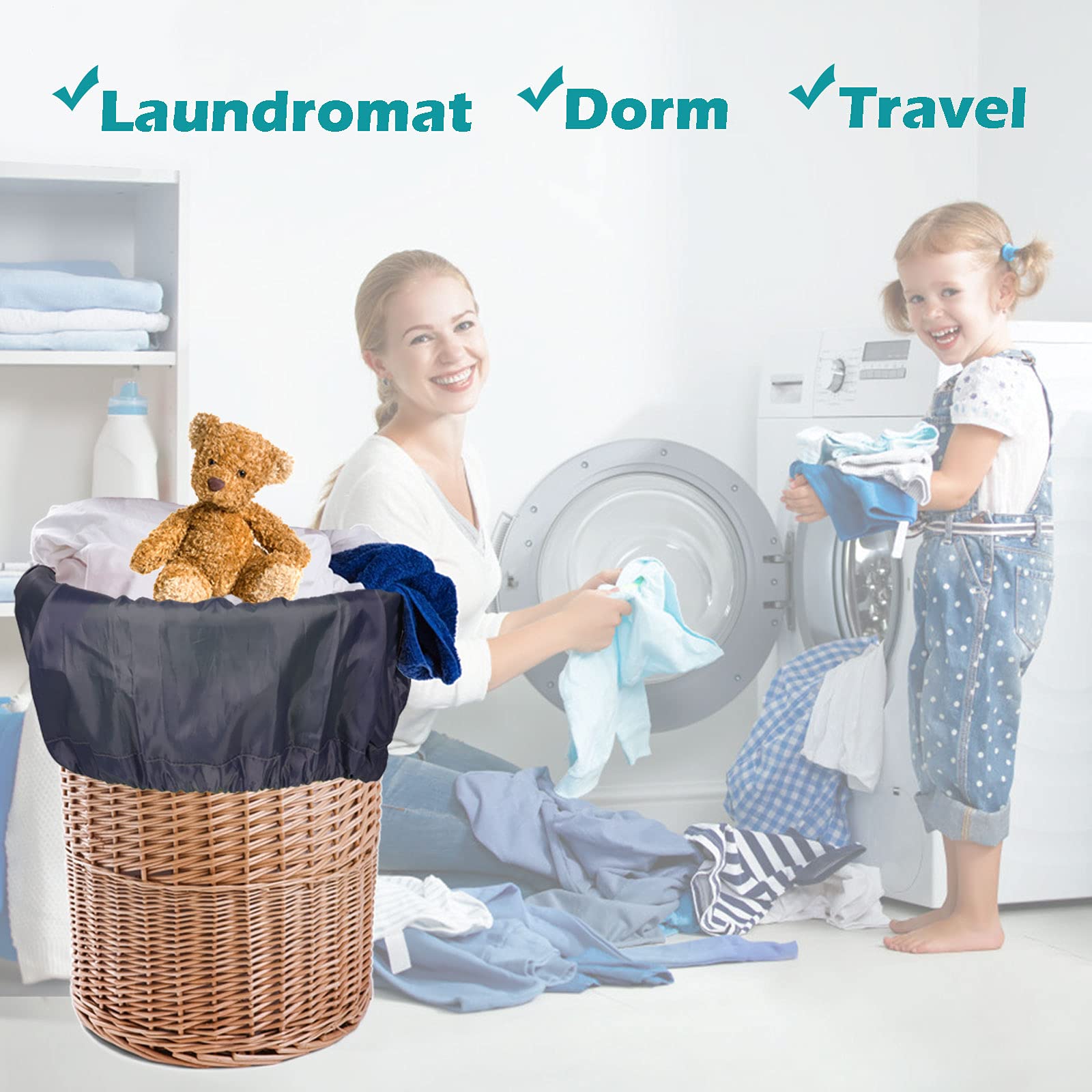 Heavy Duty Laundry Bag (2 Count)