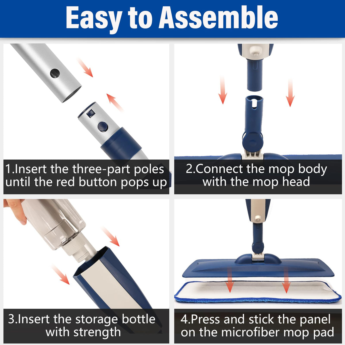 Spray Mop for Floor Cleaning
