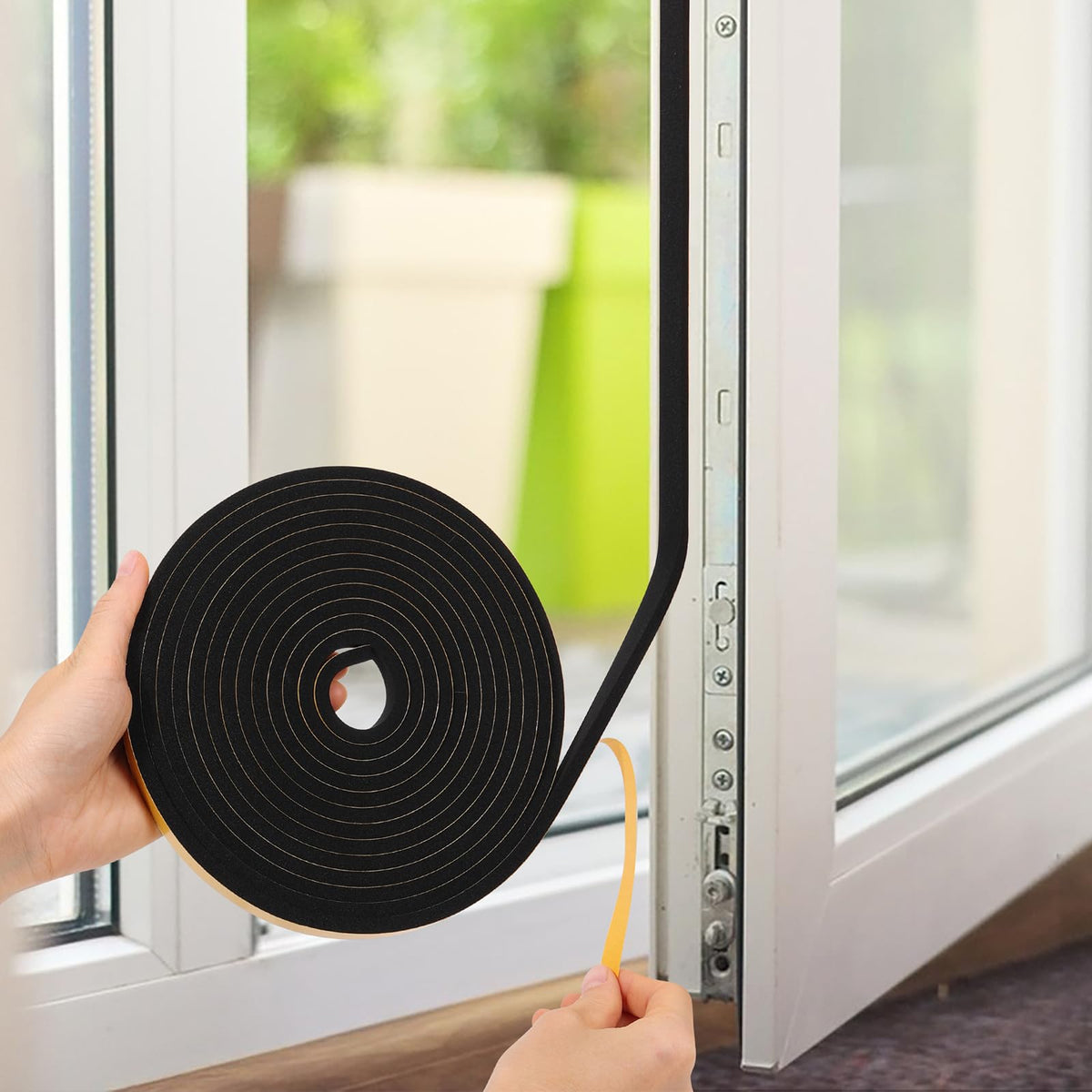 Black Weather Stripping Door Seal Strip