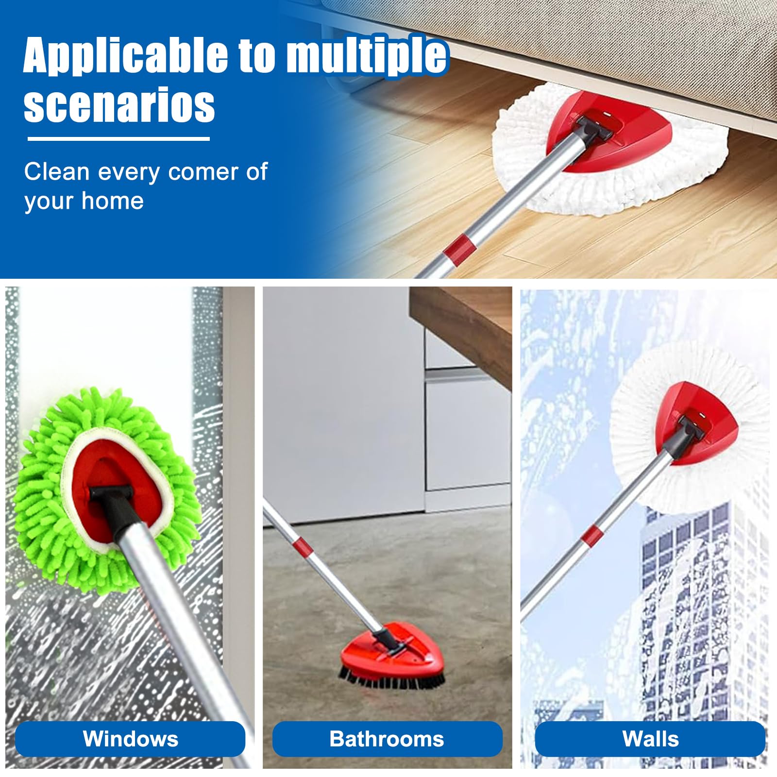 Mop Head Replacement for O Cedar Spin Mop Easywring 1 Tank System