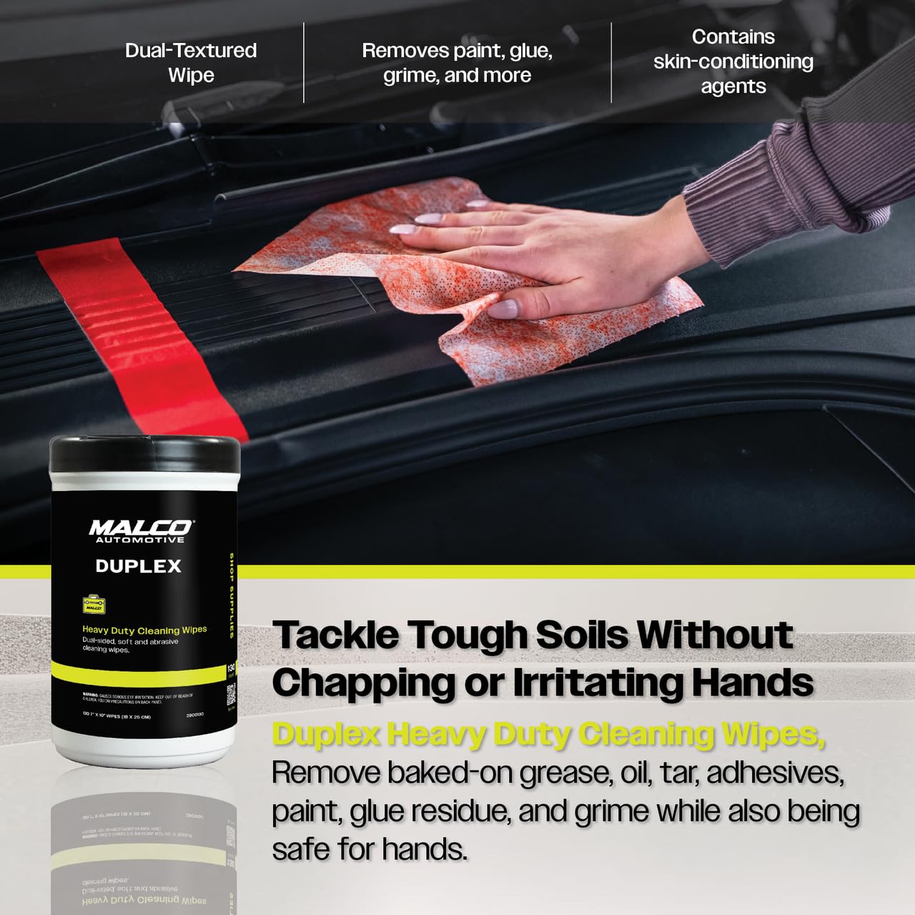 Duplex Heavy Duty Cleaning Wipes for Home and Auto (130 Count)