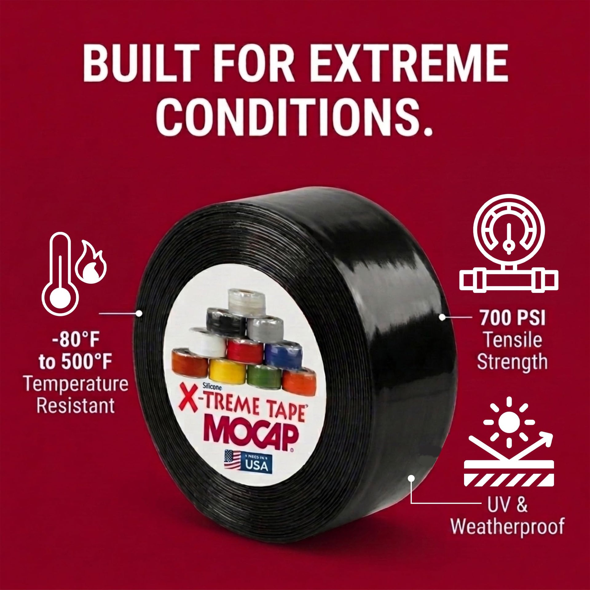 Self Fusing Silicone Tape (10 Foot)