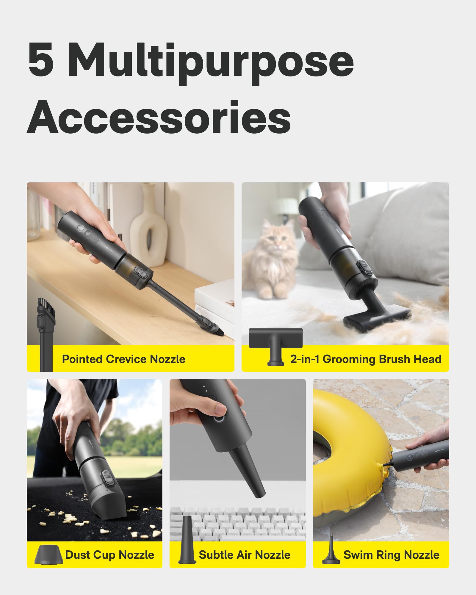 Car Vacuum Portable Cordless